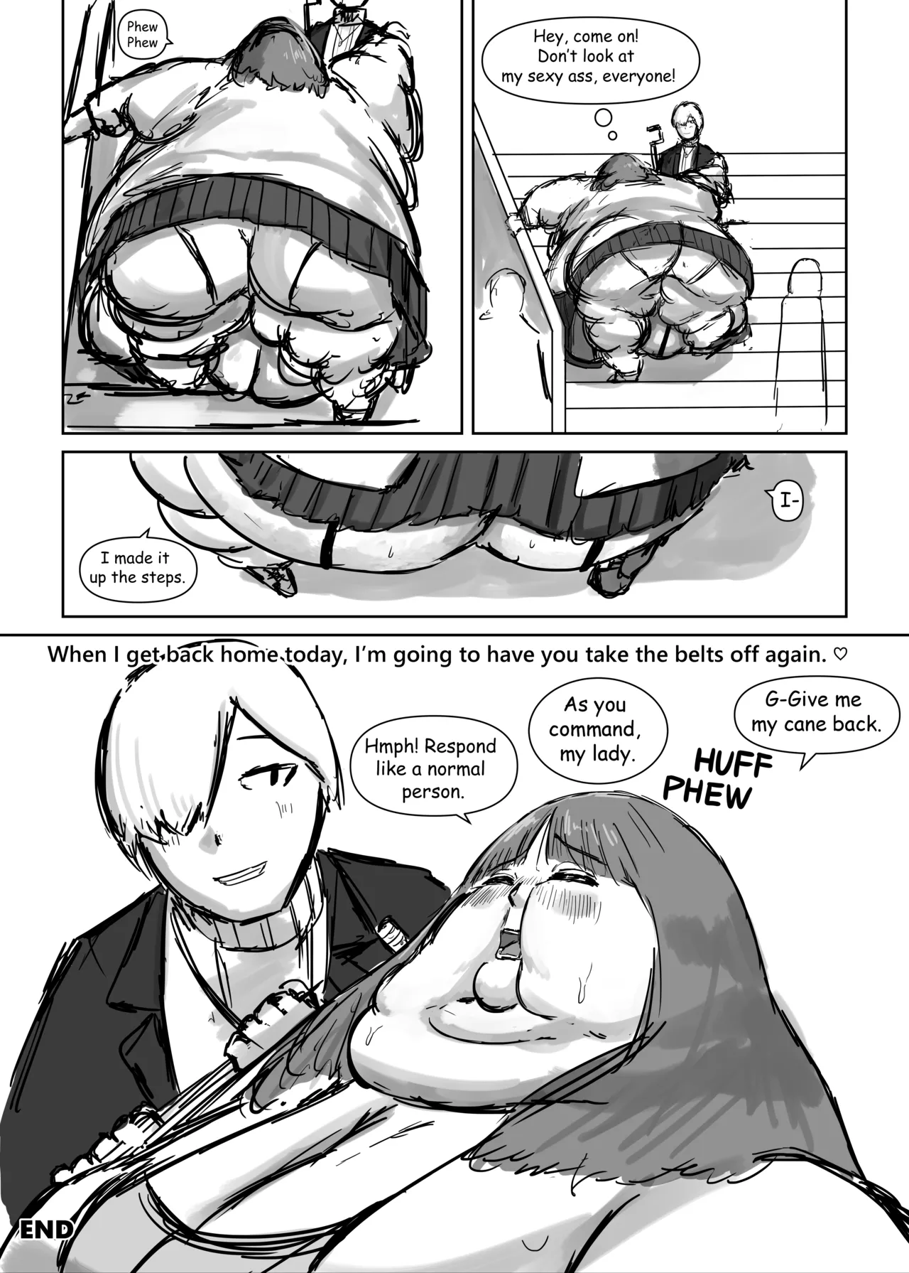 [Huurin Kazaan] Getting fat to force you to take care of me image number 13