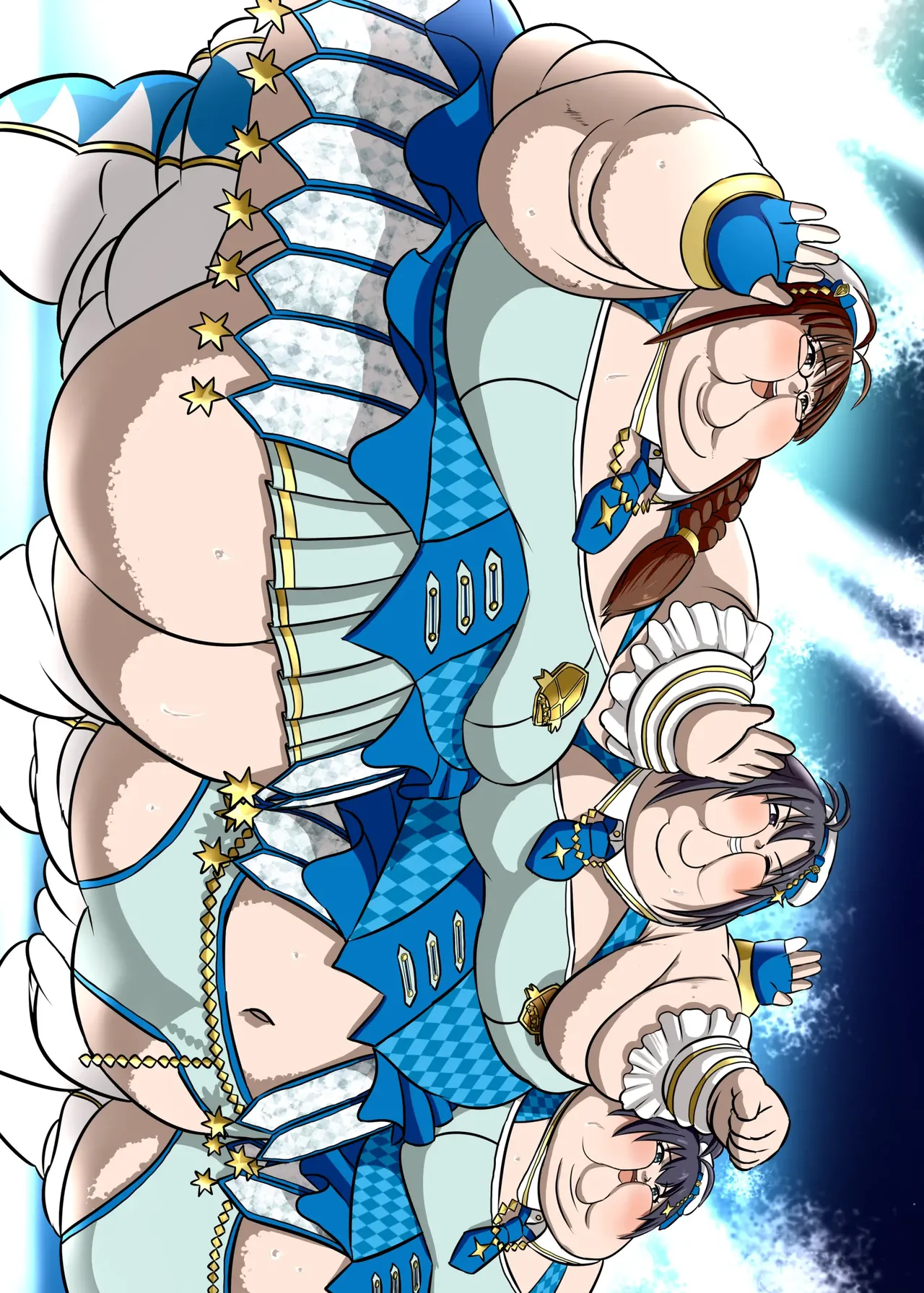 [Huurin Kazaan] Ricchan is a super huge fatty image number 24