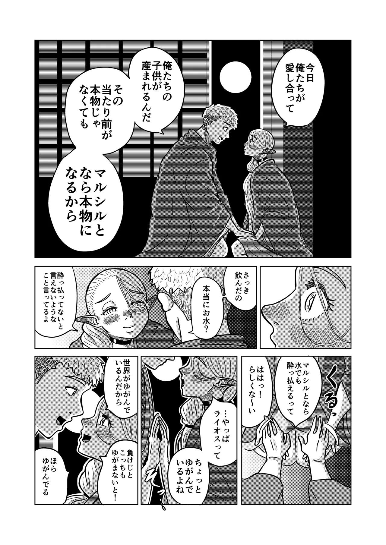 [耕色堂] マルシルと温泉えっち夜 (ダンジョン飯) 画像番号 20