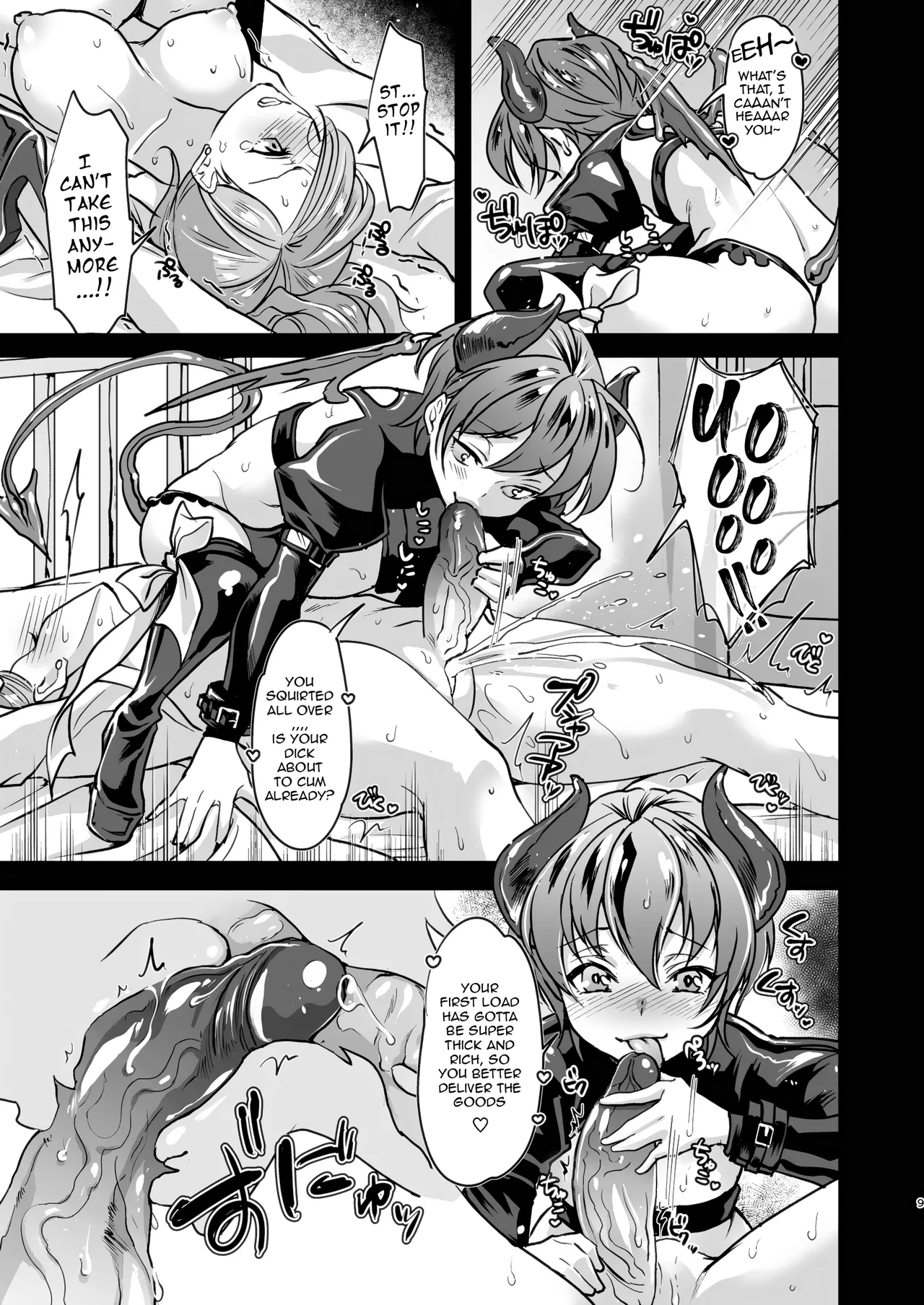 [Fleur 9 pri (Kitahara Eiji)] Echi Echi Mesuochi Incubus | Sexy Fallen Incubus Bitch [English] [Decensored] [Digital] numero di immagine  10