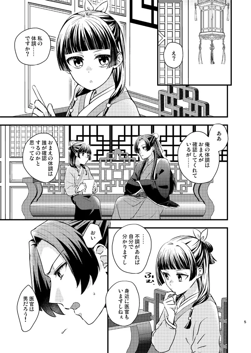 (Hoshidzukiyo]Sōgo-teki taichō kakunin (Kusuriya no Hitorigoto] image number 3