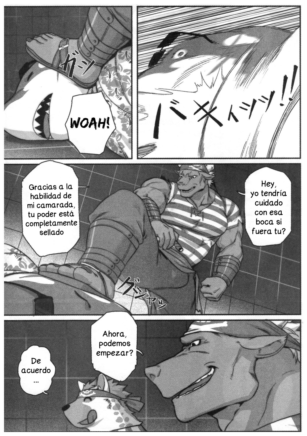 (Kemoket 7) [BoxBear (GomTang)] SPLASH (Tokyo Afterschool Summoners) [Spanish] [Oh!-Moni] numero di immagine  7