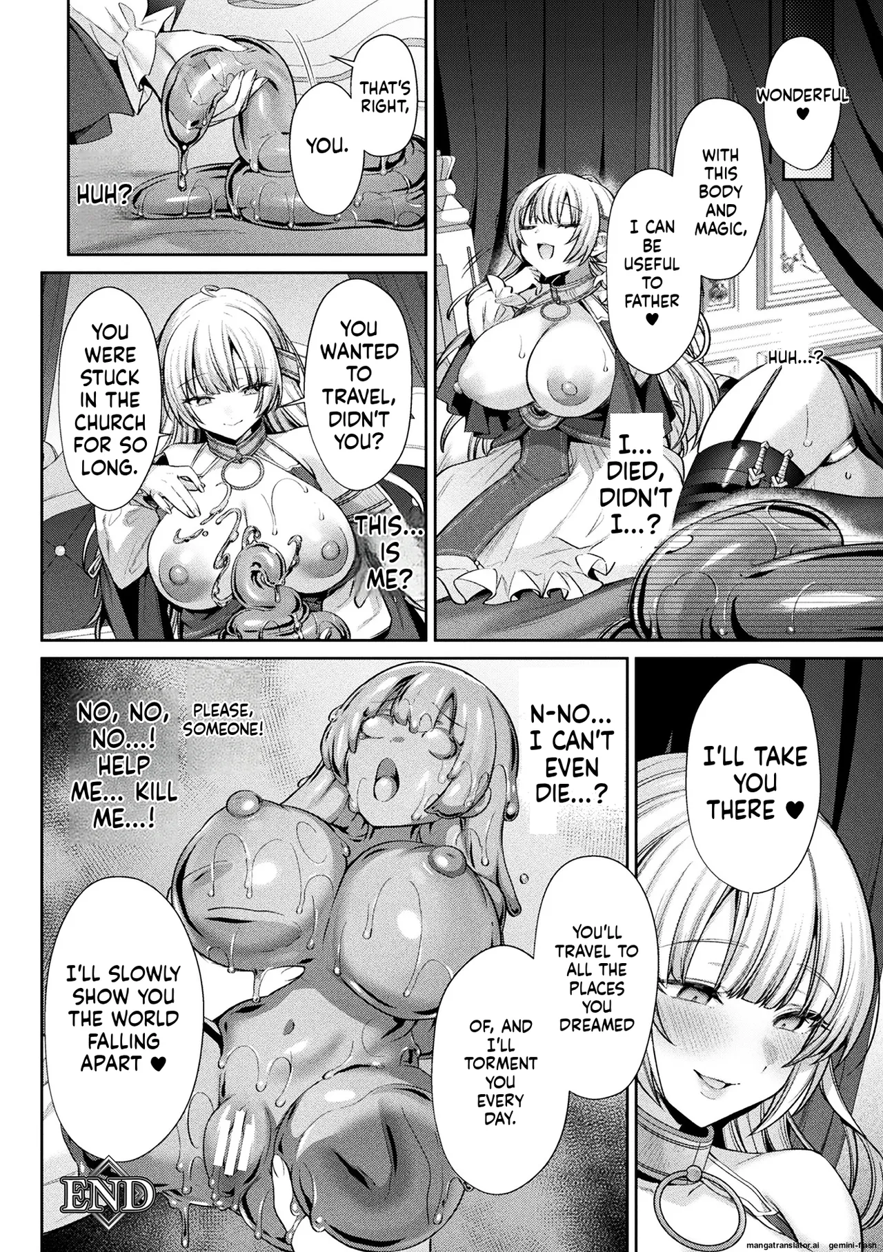 2D inclusion, demonic personality, excretion, stoneless flesh doll and the maiden of justice, Vol. 2 image number 24