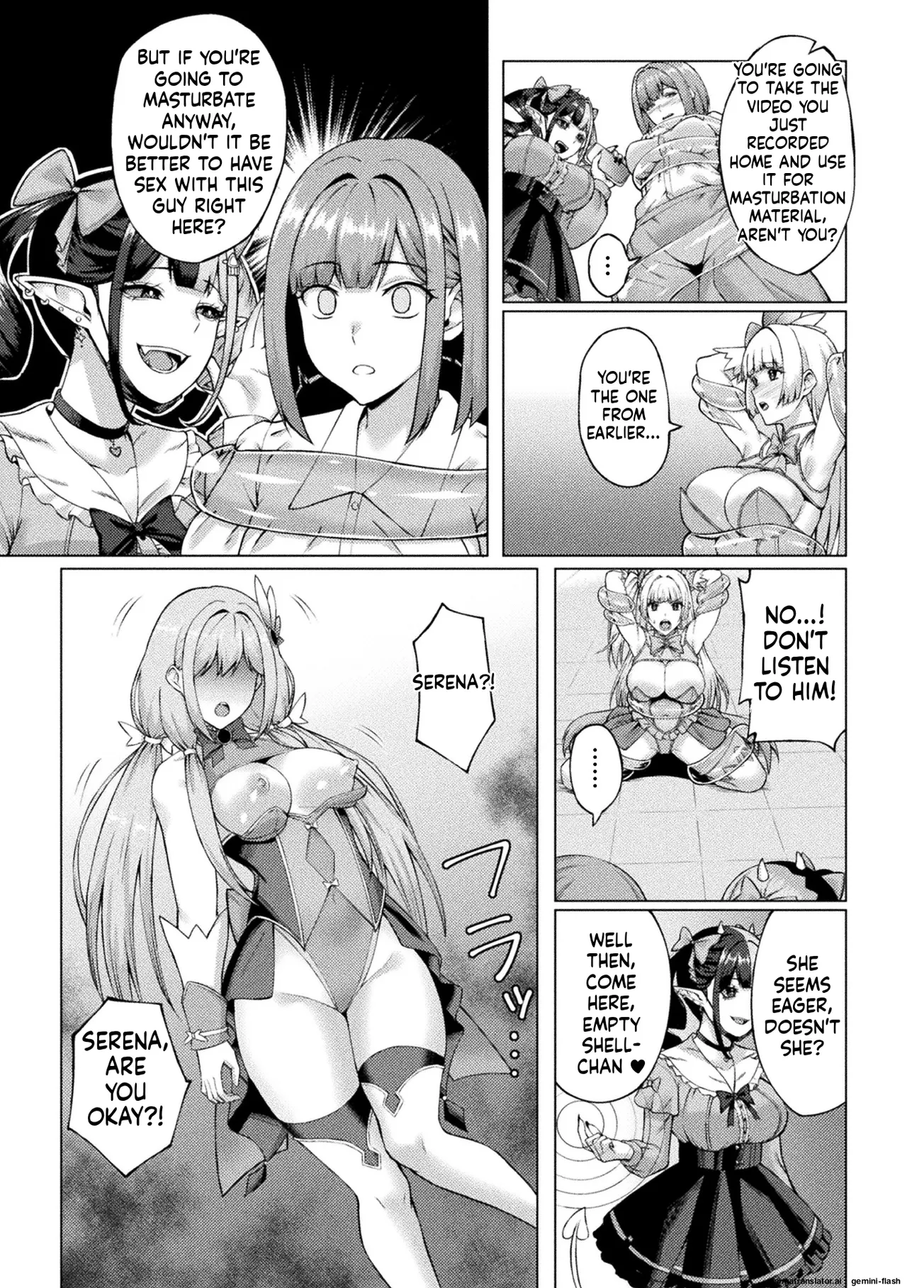 2D inclusion, demonic personality, excretion, stoneless flesh doll and the maiden of justice, Vol. 2 image number 37