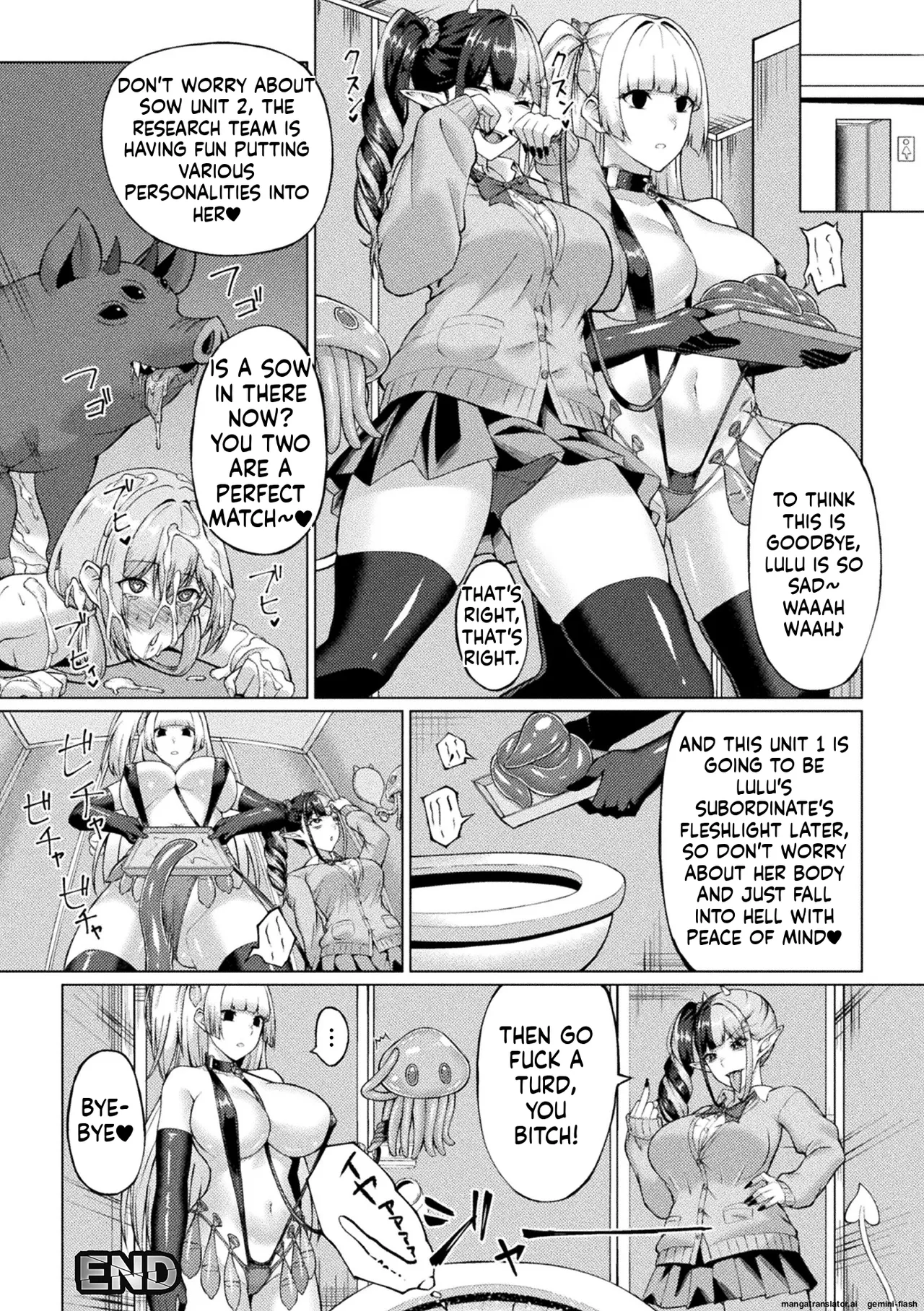 2D inclusion, demonic personality, excretion, stoneless flesh doll and the maiden of justice, Vol. 2 image number 48