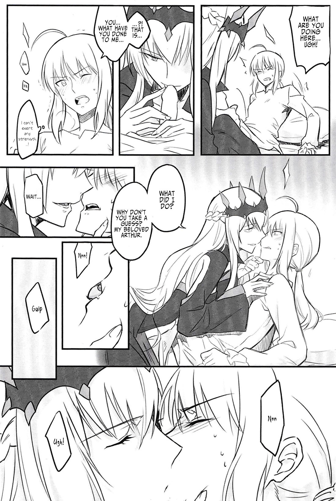 [Yohchi] Fate Fanbook #1 Artoria x Morgan (Fate/Grand Order) [English] 图片编号 7