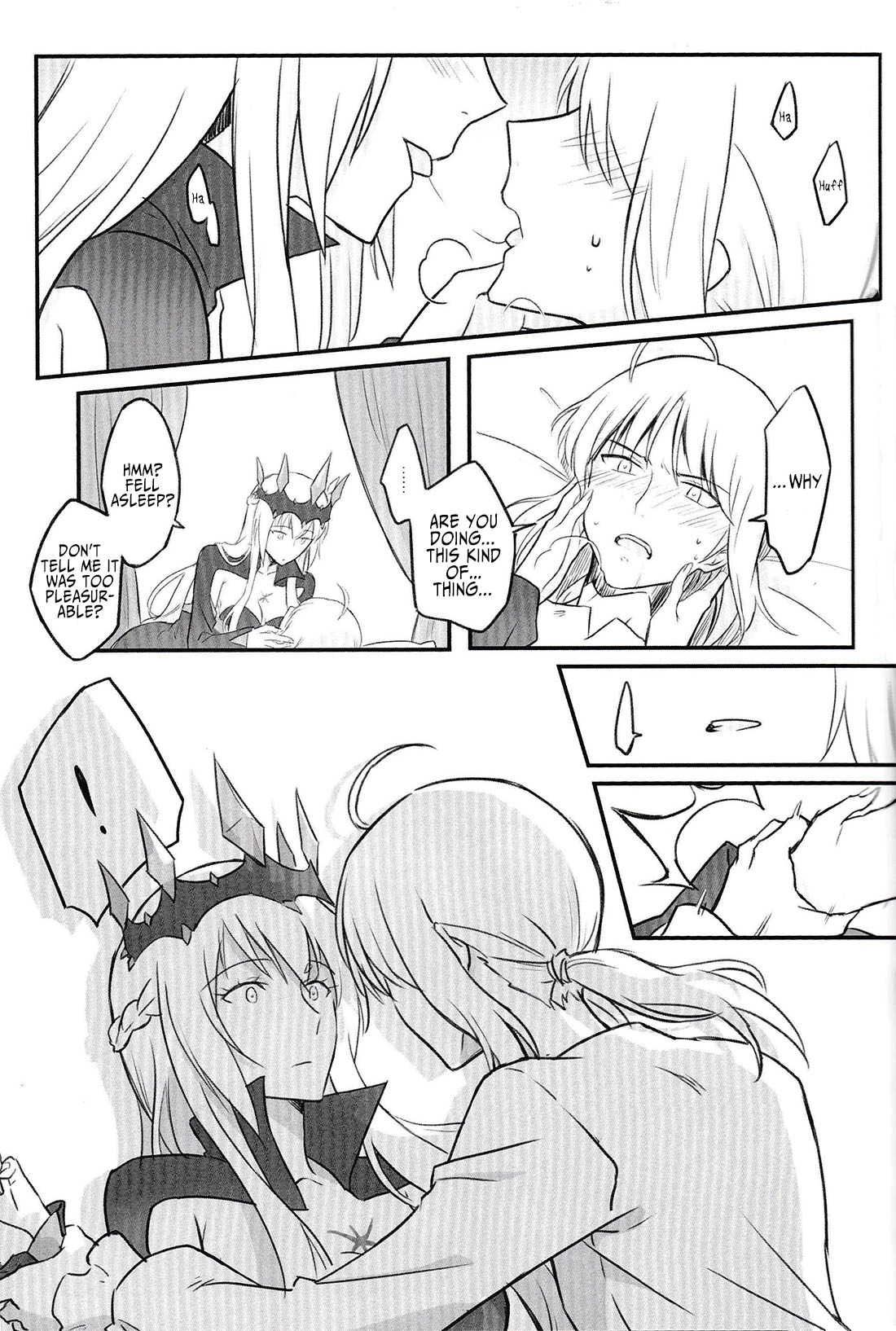 [Yohchi] Fate Fanbook #1 Artoria x Morgan (Fate/Grand Order) [English] 图片编号 8