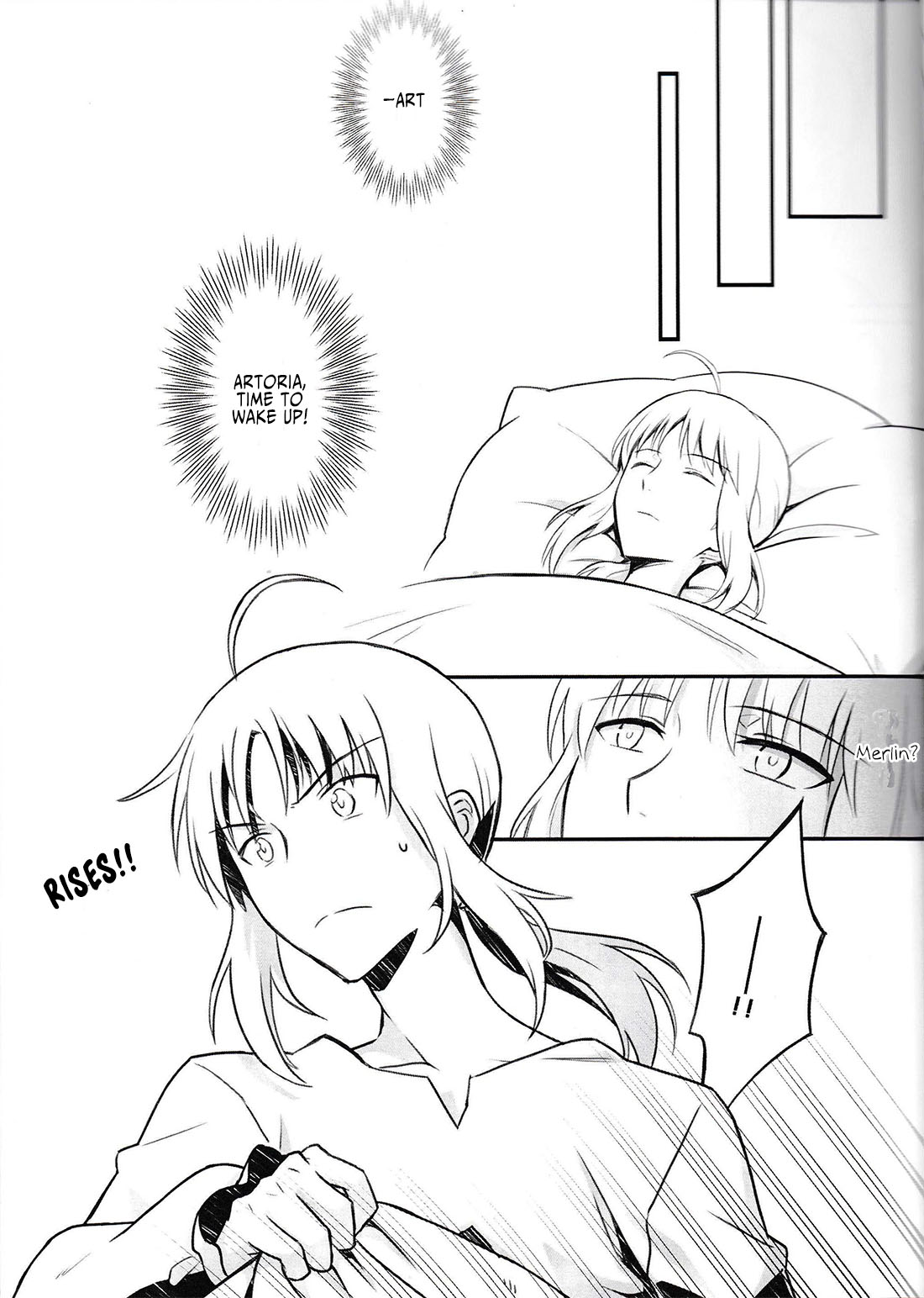 [Yohchi] Fate Fanbook #1 Artoria x Morgan (Fate/Grand Order) [English] 图片编号 18