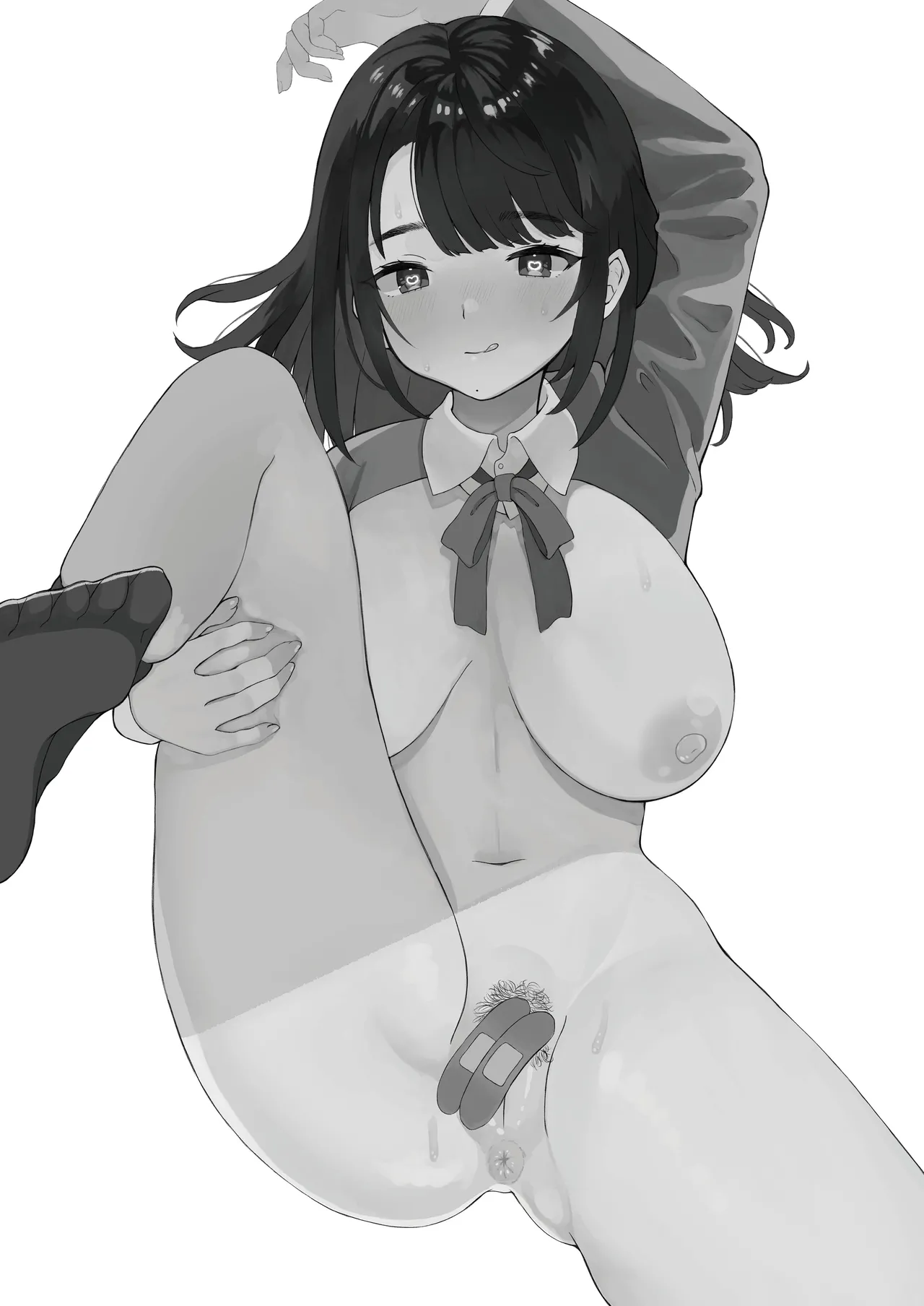 [Kousokugu to Gangu (Em Type)] Mugaisou na Futomayu  JK ni Tsuite Ittara Do-Hentai datta...! [Digital] 图片编号 3