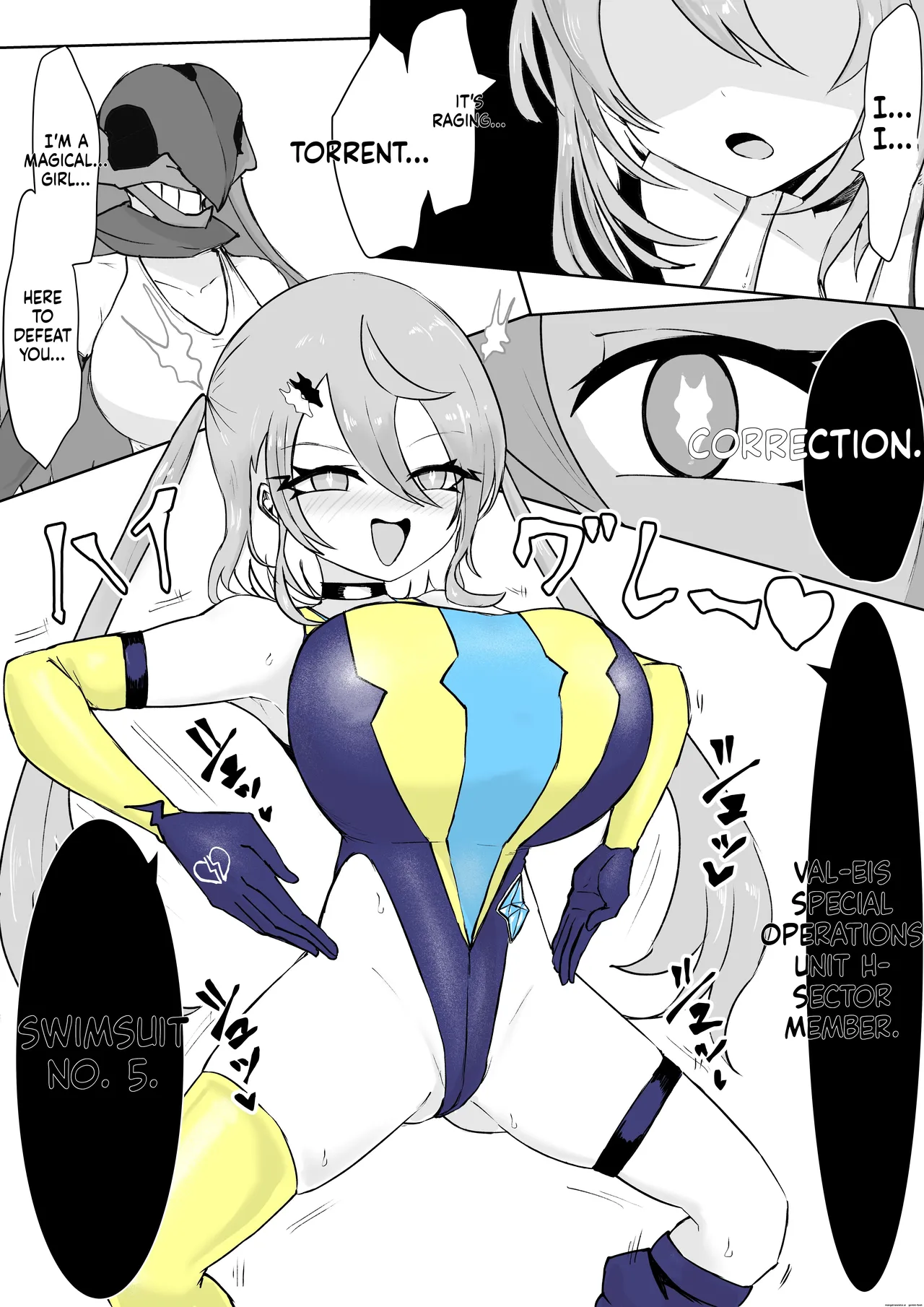 [Dendou Monaka] Mahou Shoujo Rising Storm Sennyuu!? Wacky Zone Hideout!! [English] 图片编号 96