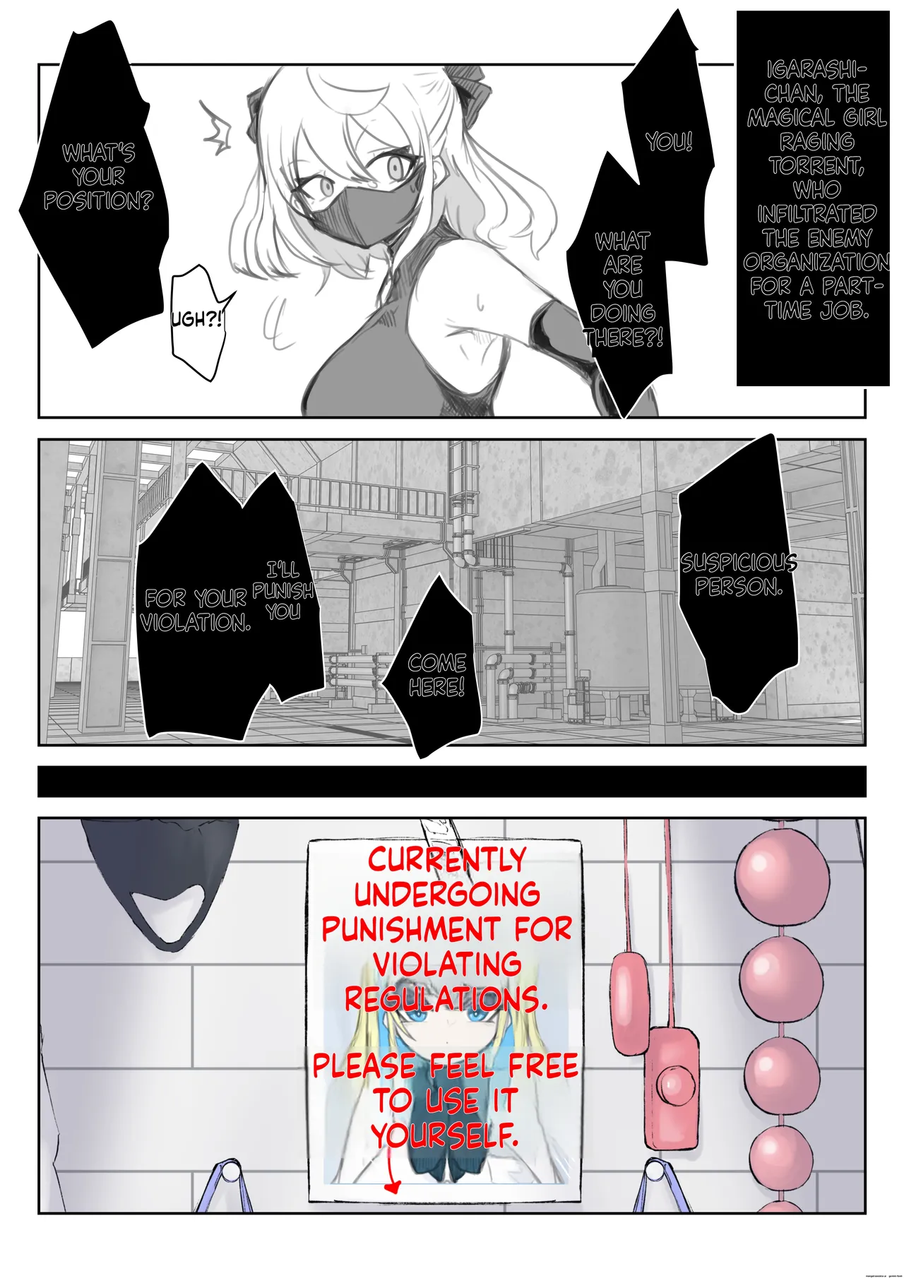 [Dendou Monaka] Mahou Shoujo Rising Storm Sennyuu!? Wacky Zone Hideout!! [English] 图片编号 104