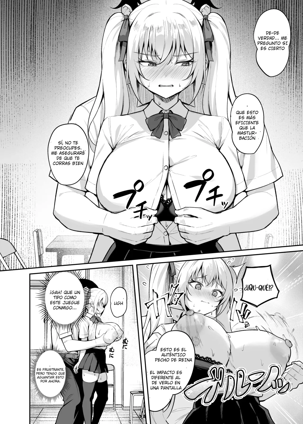 [BRAVE CHICKEN (Alex)] Saimin Earphone -Namaiki Onna o Joushiki Kaihen-｜Auriculares Hipnóticos -Reprogramando la Mente de una Chica Atrevida- [Spanish] [Aquí Nunca Es Septiembre] [Digital] image number 21