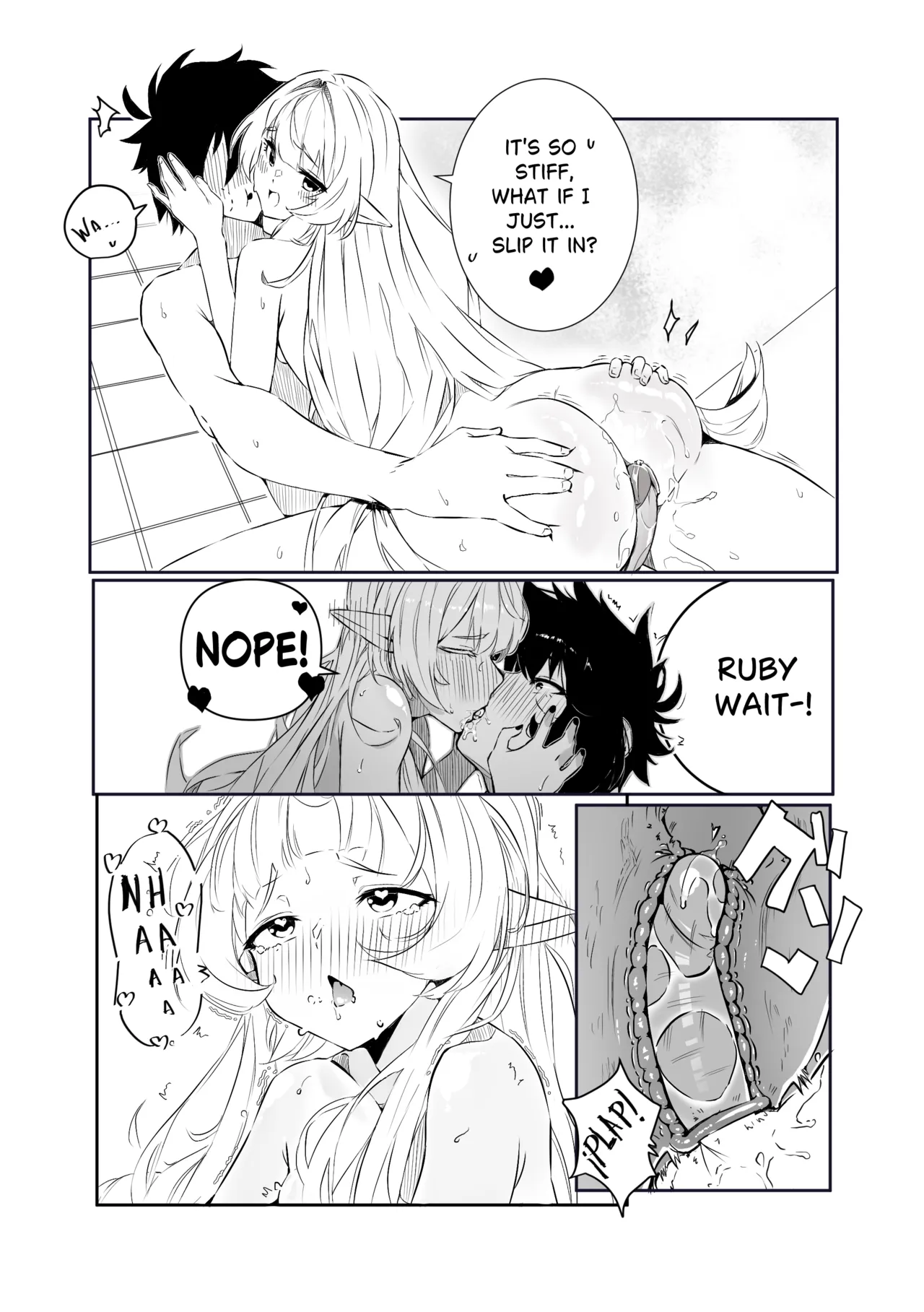 [NinAlterX] Kokuhakku: After RxR | Confession: After RxR (Ruby Runeheart) [English] [Decensored] 图片编号 22