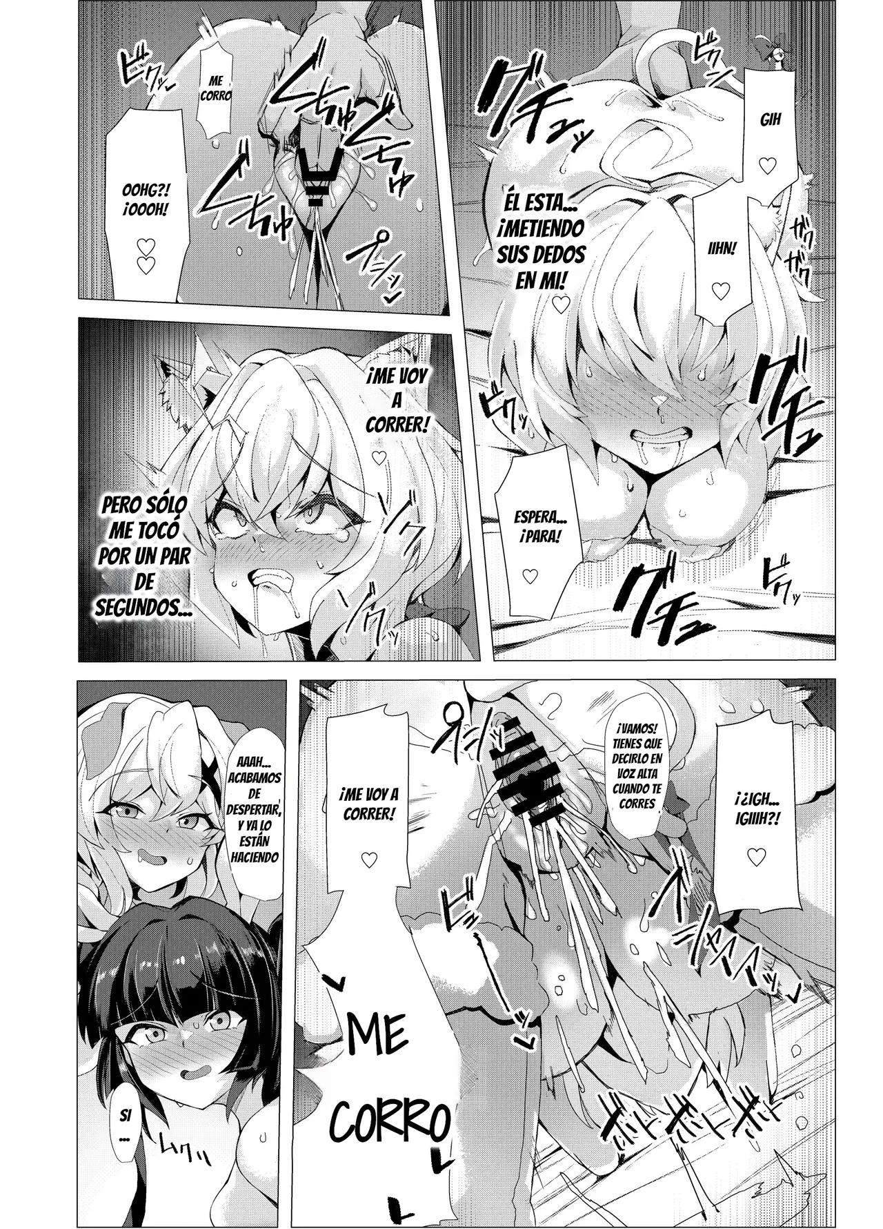 [Momokan (Momonosuke)] Senki Mesubuta Choukyou ni Otsu｜La Princesa Guerrera Cae en el Entrenamiento de Cerdas (Senki Zesshou Symphogear) [Spanish] [Darius] [Digital] image number 17