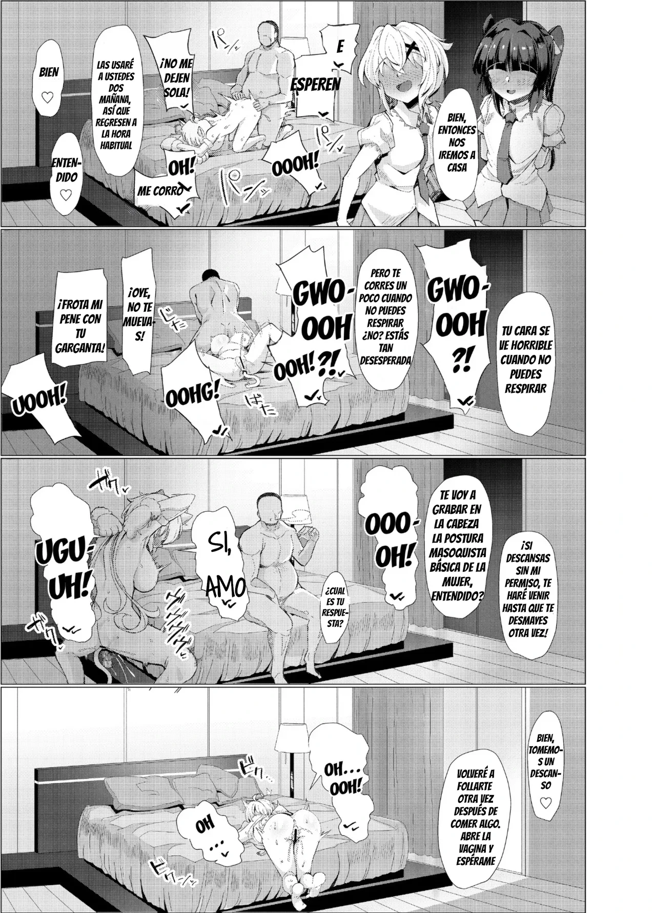 [Momokan (Momonosuke)] Senki Mesubuta Choukyou ni Otsu｜La Princesa Guerrera Cae en el Entrenamiento de Cerdas (Senki Zesshou Symphogear) [Spanish] [Darius] [Digital] image number 26