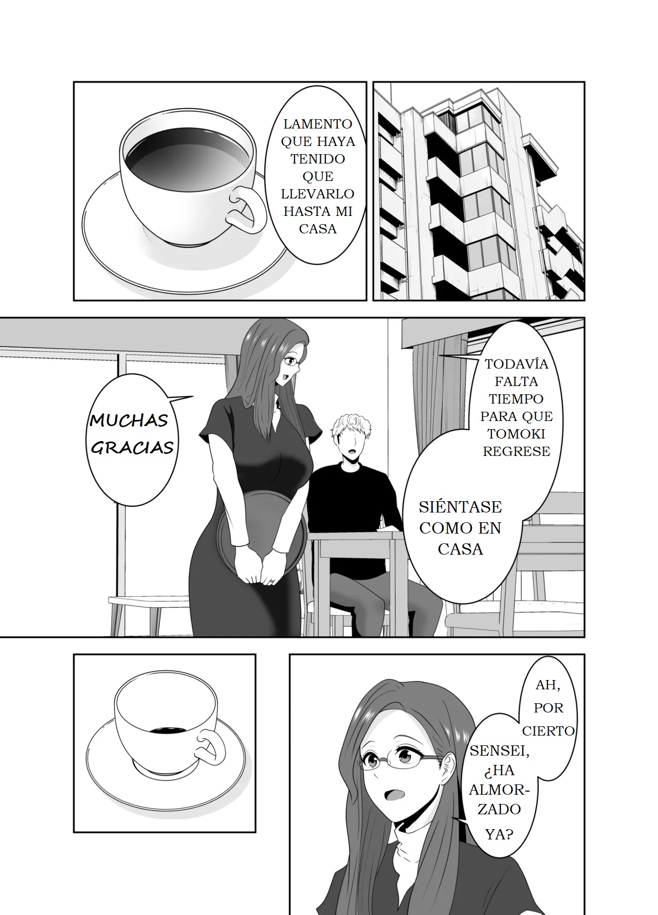 [Studio Macaron (Moeyama P-Man)] Katei Kyoushi no Dekachin ni Ochiru Haha - LA MADRE QUE SE ENAMORA DEL GRAN PENE DEL TUTOR 图片编号 11