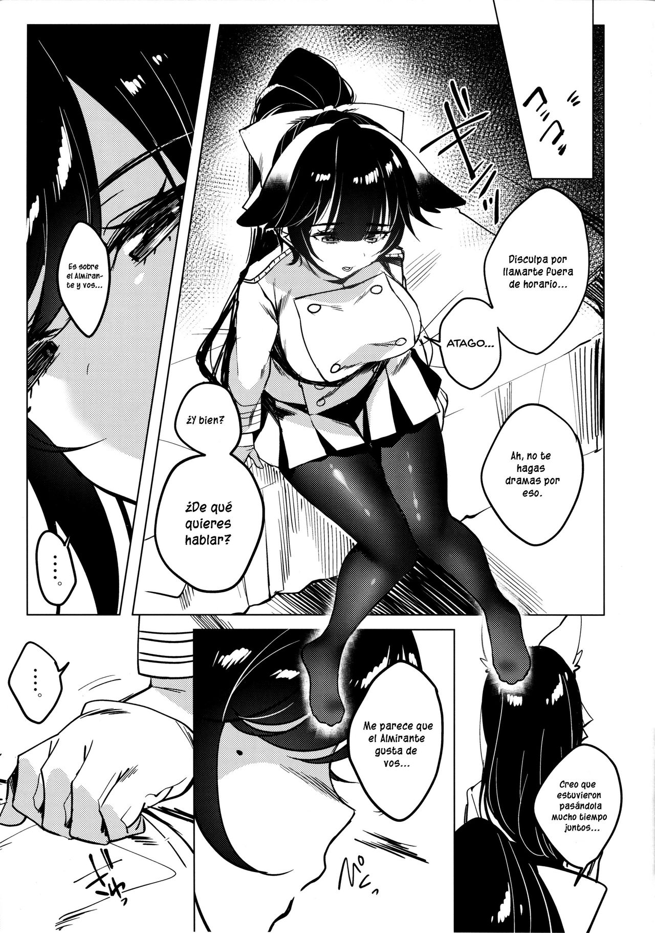 (C94) [Booblian (BTtamako)] Etsuraku Romantica (Azur Lane) [Spanish] [Nekomi Fans] numero di immagine  4