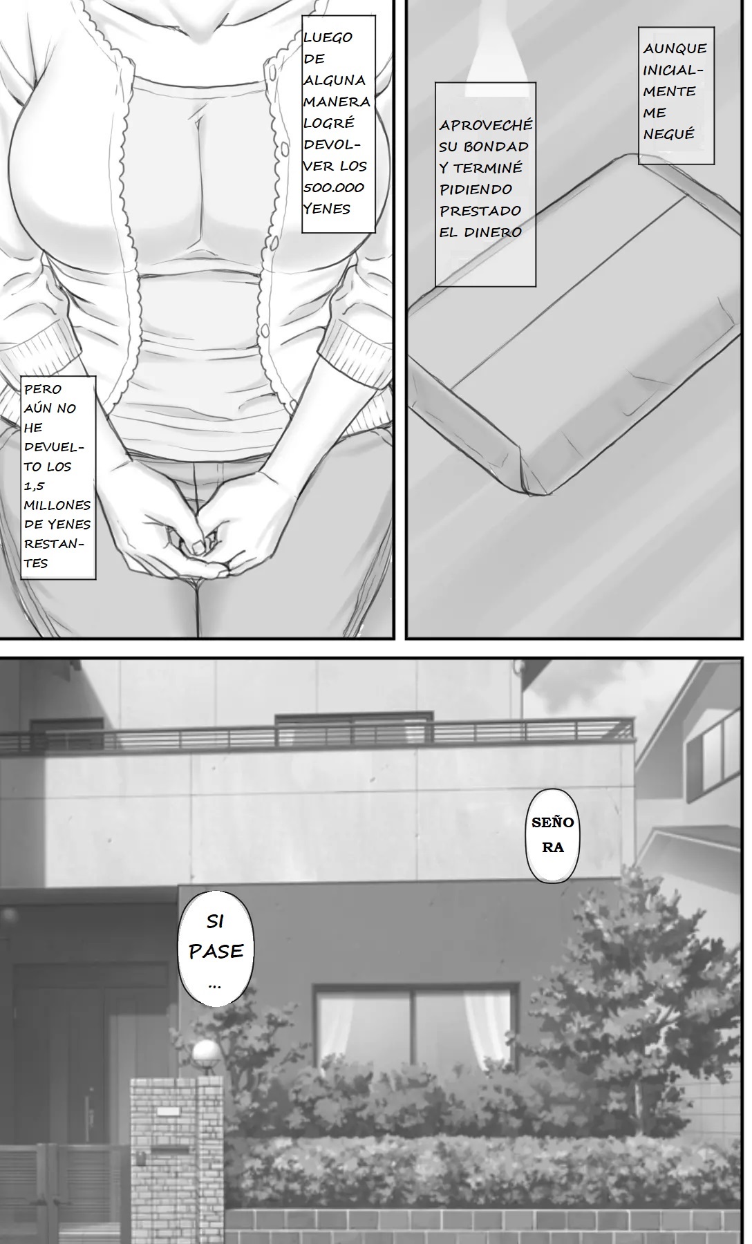 [Ponkotsu Damashii] Netorare Shakkin Tsuma ~Kiken na Koushou Hen~ - ESPOSA ENGAÑADA POR DEUDAS  ~CAPITULO DE LA NEGOCIACIÓN PELIGROSA~ image number 13