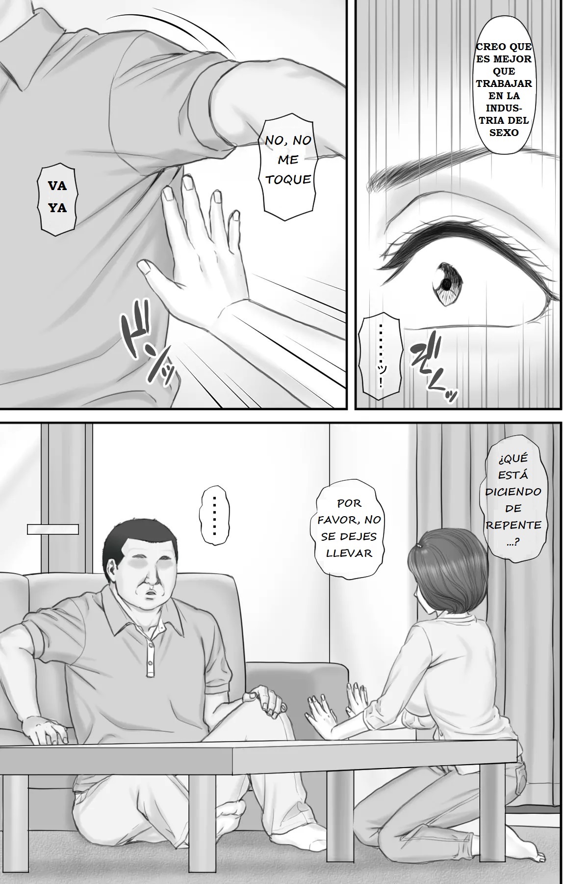 [Ponkotsu Damashii] Netorare Shakkin Tsuma ~Kiken na Koushou Hen~ - ESPOSA ENGAÑADA POR DEUDAS  ~CAPITULO DE LA NEGOCIACIÓN PELIGROSA~ image number 15