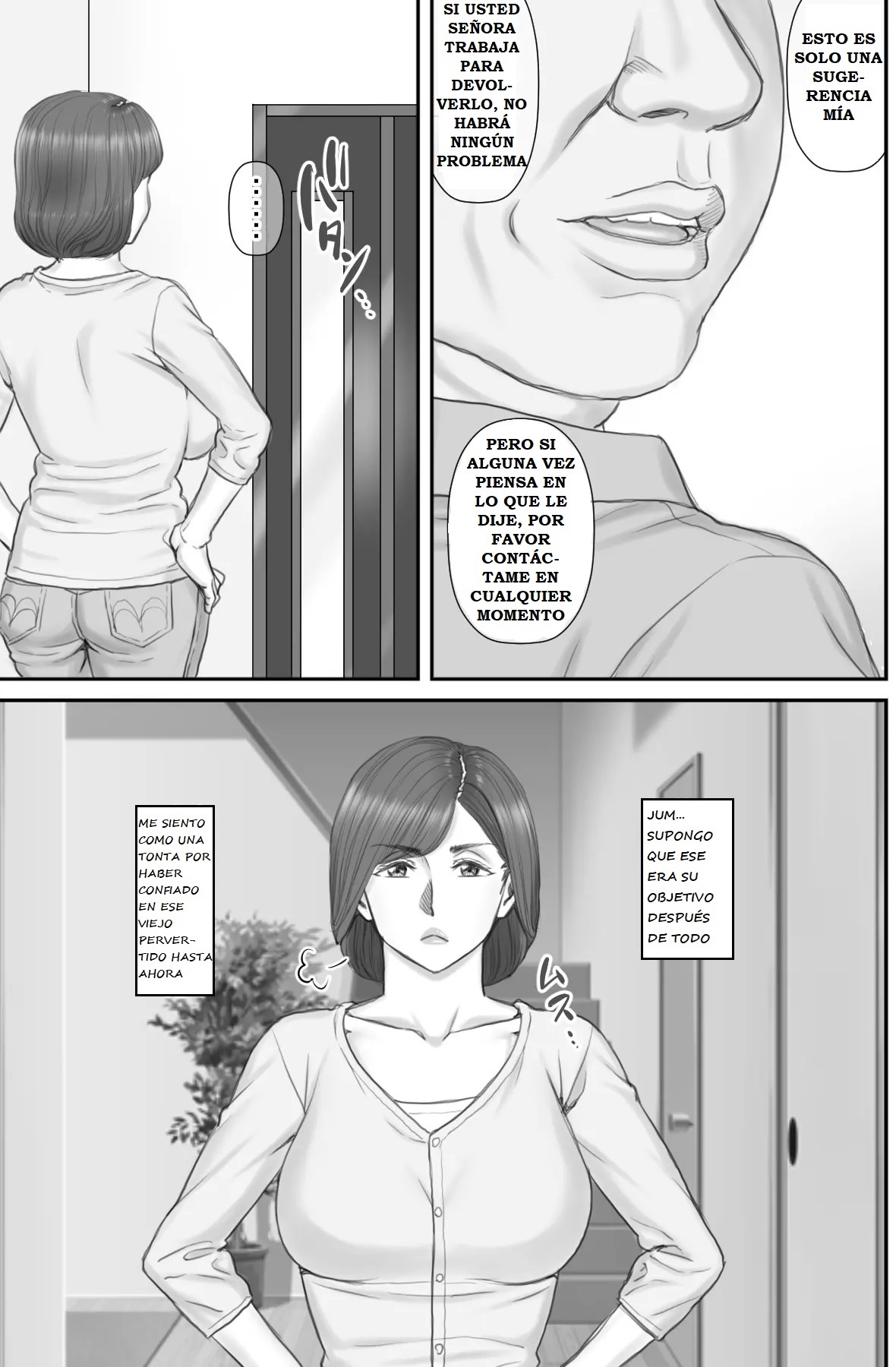 [Ponkotsu Damashii] Netorare Shakkin Tsuma ~Kiken na Koushou Hen~ - ESPOSA ENGAÑADA POR DEUDAS  ~CAPITULO DE LA NEGOCIACIÓN PELIGROSA~ image number 17