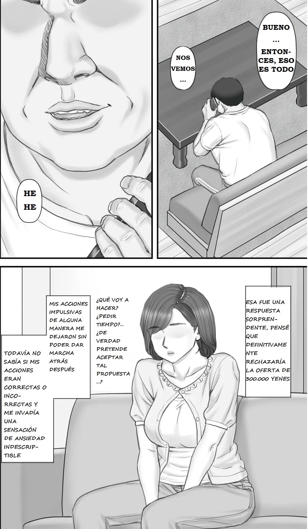 [Ponkotsu Damashii] Netorare Shakkin Tsuma ~Kiken na Koushou Hen~ - ESPOSA ENGAÑADA POR DEUDAS  ~CAPITULO DE LA NEGOCIACIÓN PELIGROSA~ image number 22