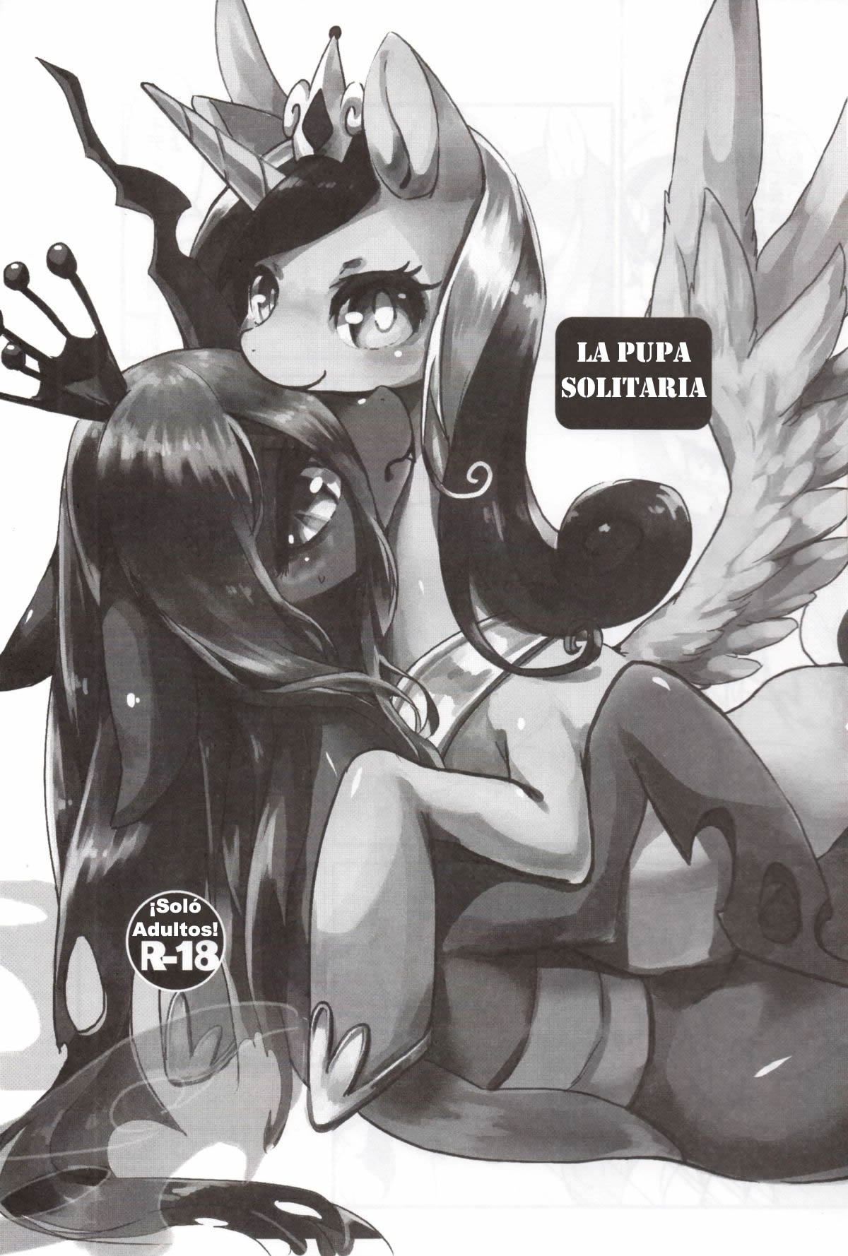 (Kansai! Kemoket 2) [Hosi Hutatu. (Yoo Oona)] La Pupa Solitaria (My Little Pony: Friendship is Magic) [Spanish] [Red Fox Makkan] 画像番号 2