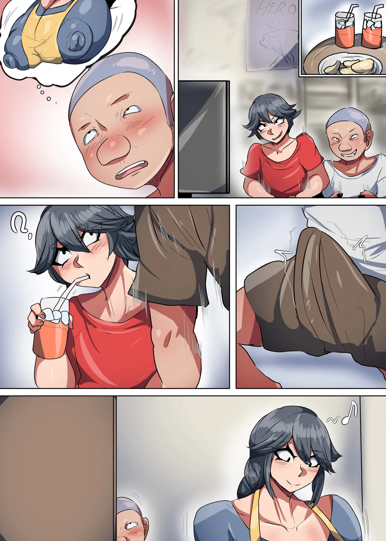 [Tuna Mayonnaise (tsuyomayo)] Bakunyū okāsan to erogaki numero di immagine  23