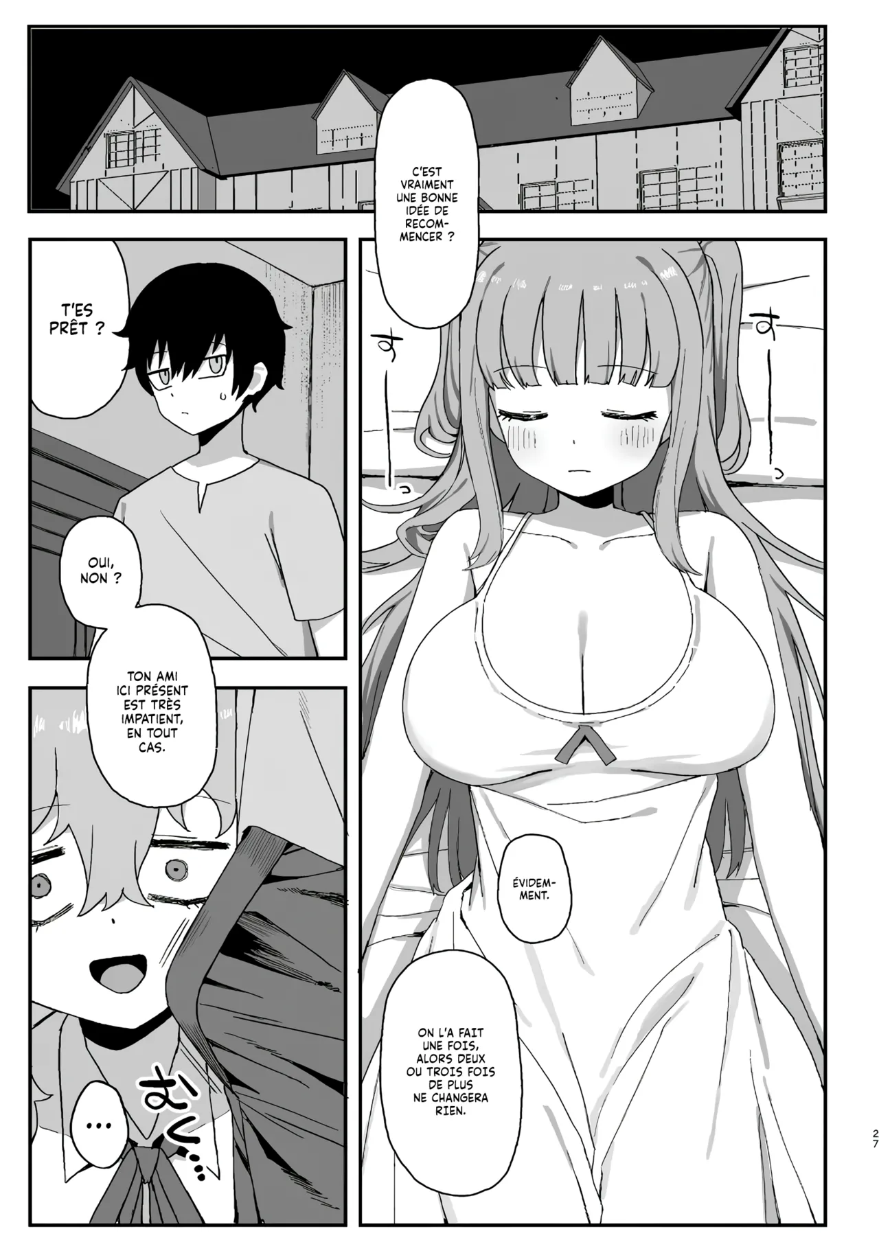 [Darezuka] Succubus ga Neteiru Aida ni | Pendant que la Succube dort [French] [Lopxi] [Digital] 画像番号 27