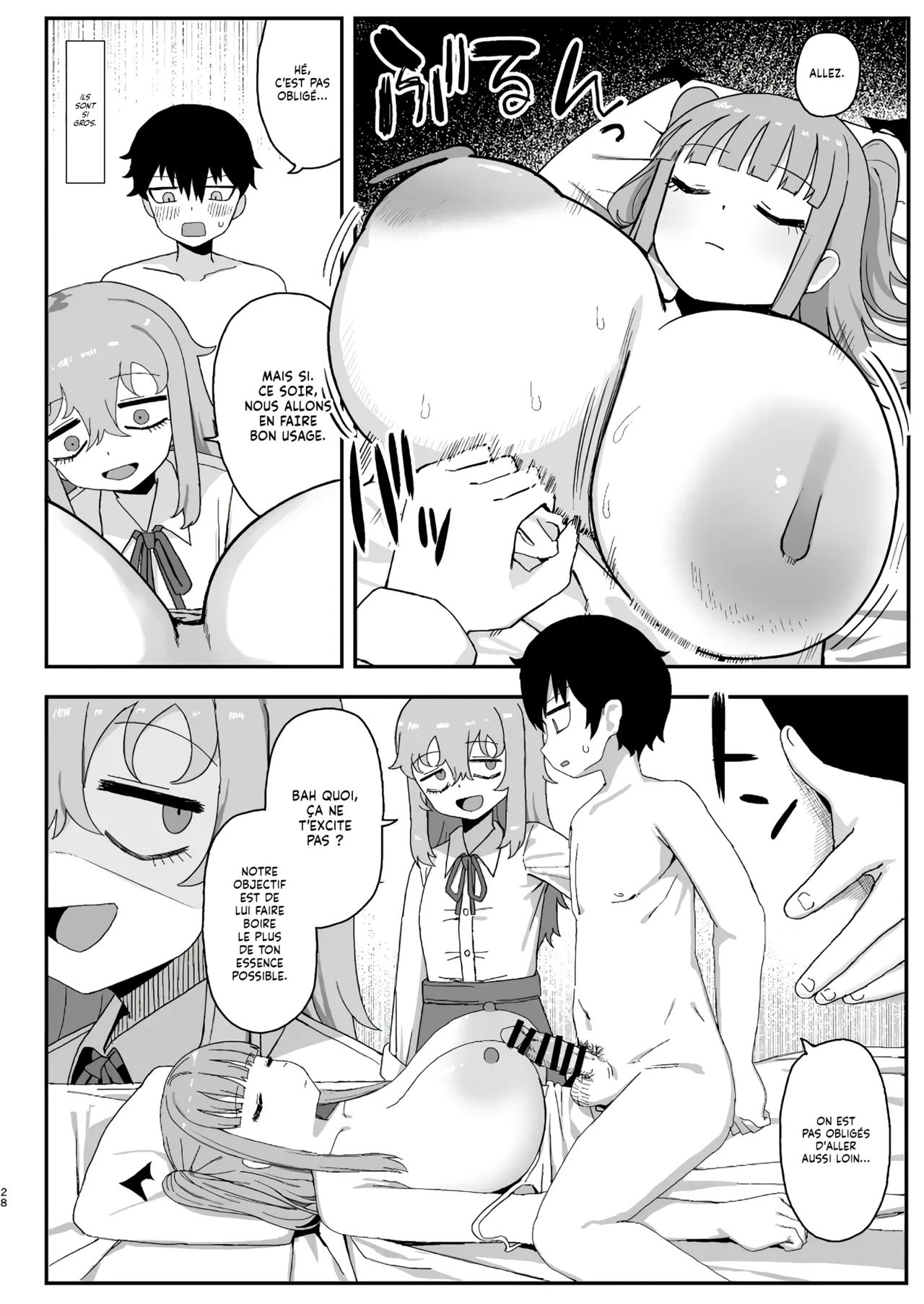 [Darezuka] Succubus ga Neteiru Aida ni | Pendant que la Succube dort [French] [Lopxi] [Digital] 画像番号 28