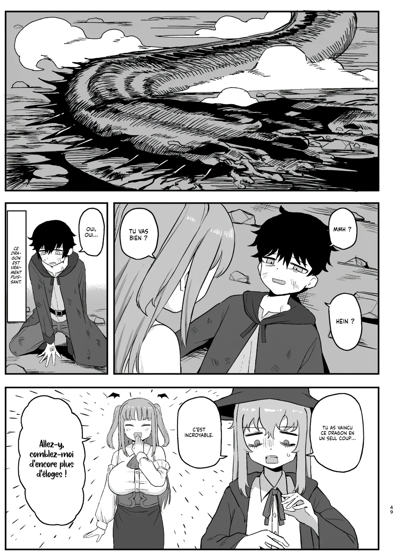 [Darezuka] Succubus ga Neteiru Aida ni | Pendant que la Succube dort [French] [Lopxi] [Digital] 画像番号 49