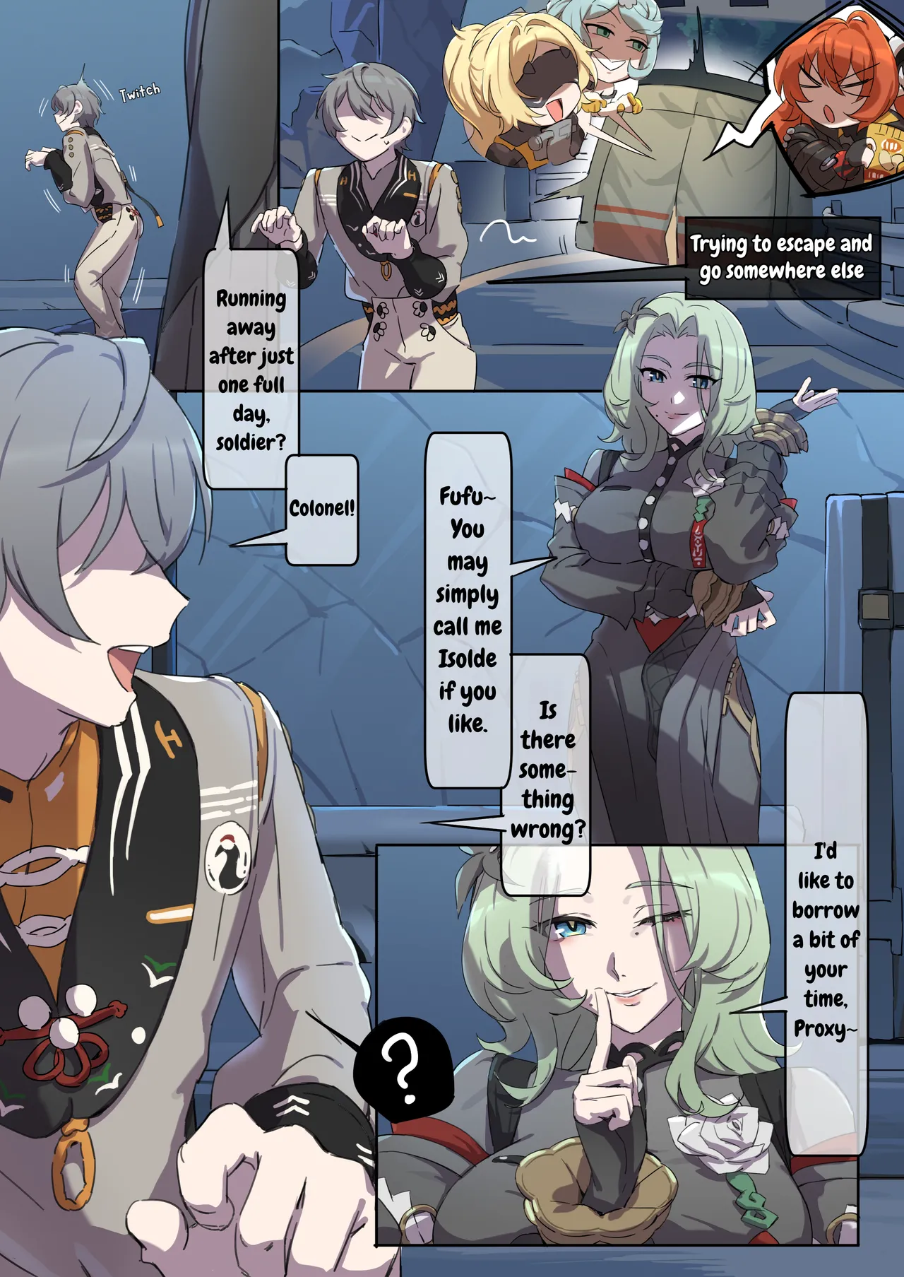 ZZZ・Isolde + Orpheus [English] [DefinitelyNotPixel] numero di immagine  1