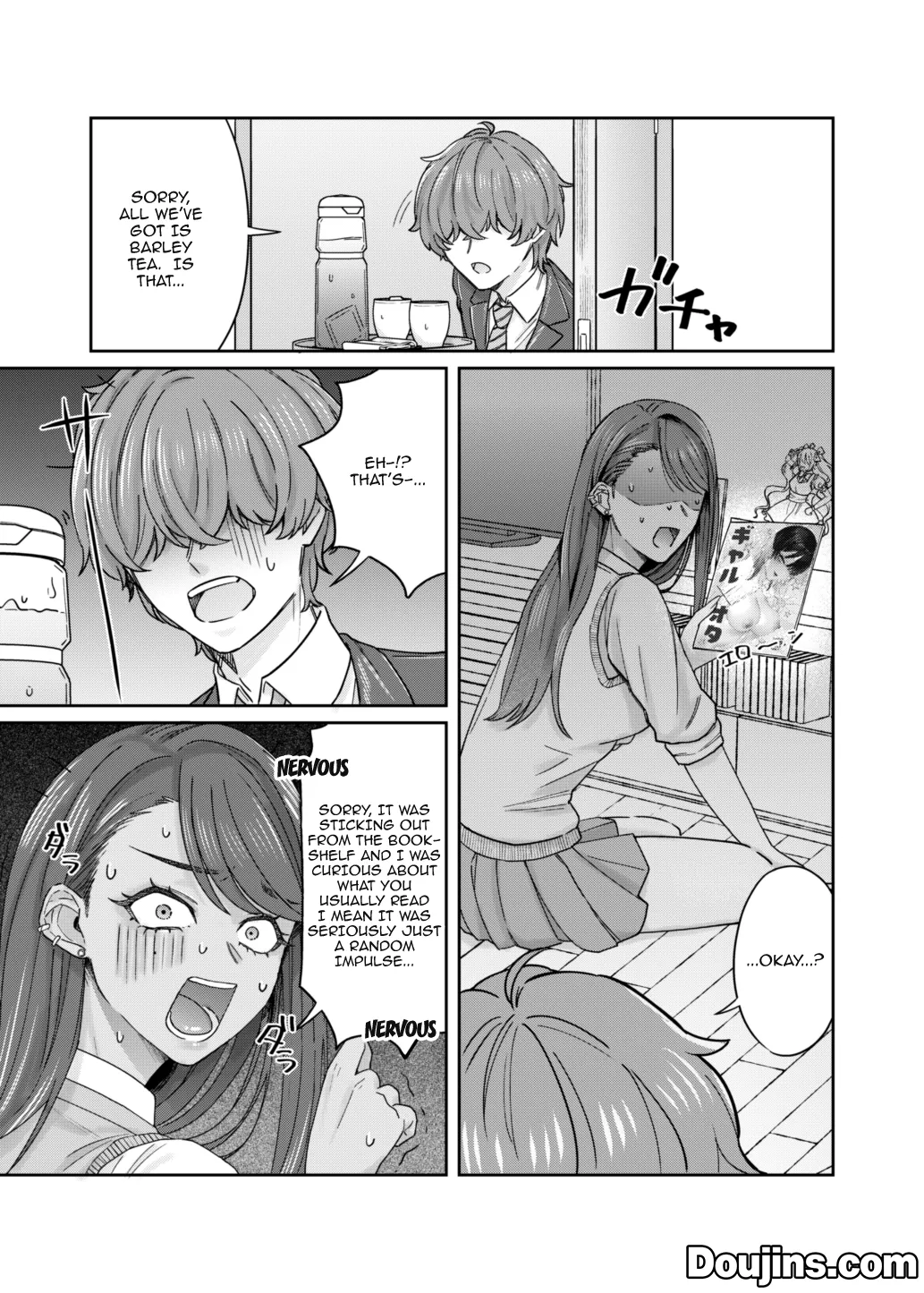 [Deppatsu Shinkoo (Negita Shio)] Kuro Gyaru Osananajimi to Himitsu no Benkyou Shichau Hanashi | Story About A Secret Study Session With My Black Gyaru Childhood Friend [English] {Doujins.com} [Digital] Bildnummer 8