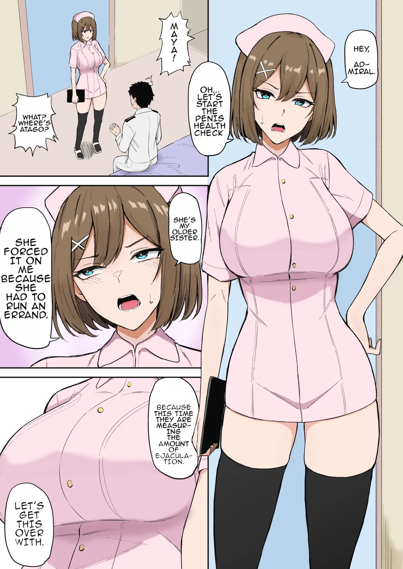 [Takaman] Nurse Maya-sama Manga (Kantai Collection -KanColle-) [English] [Colorized] numero di immagine  8