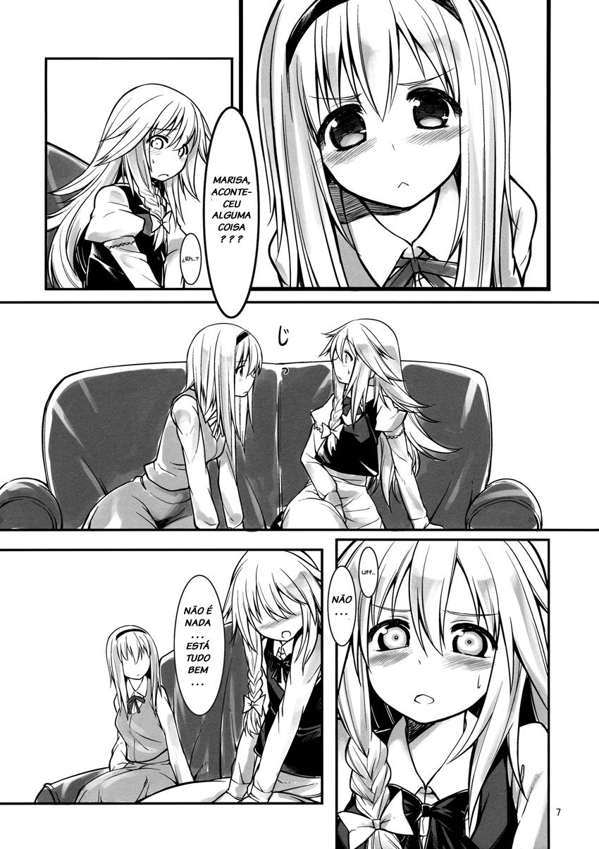 (Reitaisai 10) [Cloud Palette (Kuroyume Naoto, Akanagi Youto)] Ali Mari Kozukuri (Touhou Project) [Portuguese-BR] [LIANEF] image number 7