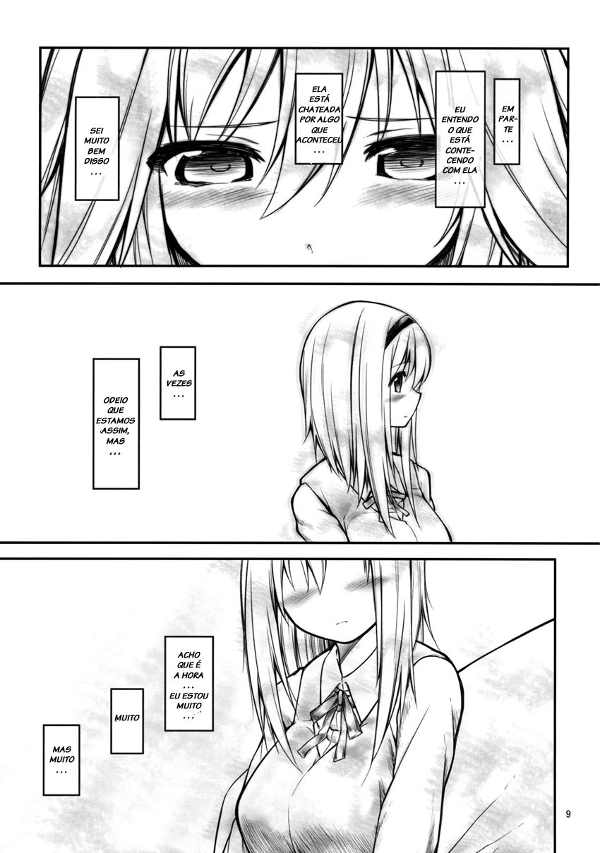 (Reitaisai 10) [Cloud Palette (Kuroyume Naoto, Akanagi Youto)] Ali Mari Kozukuri (Touhou Project) [Portuguese-BR] [LIANEF] image number 9