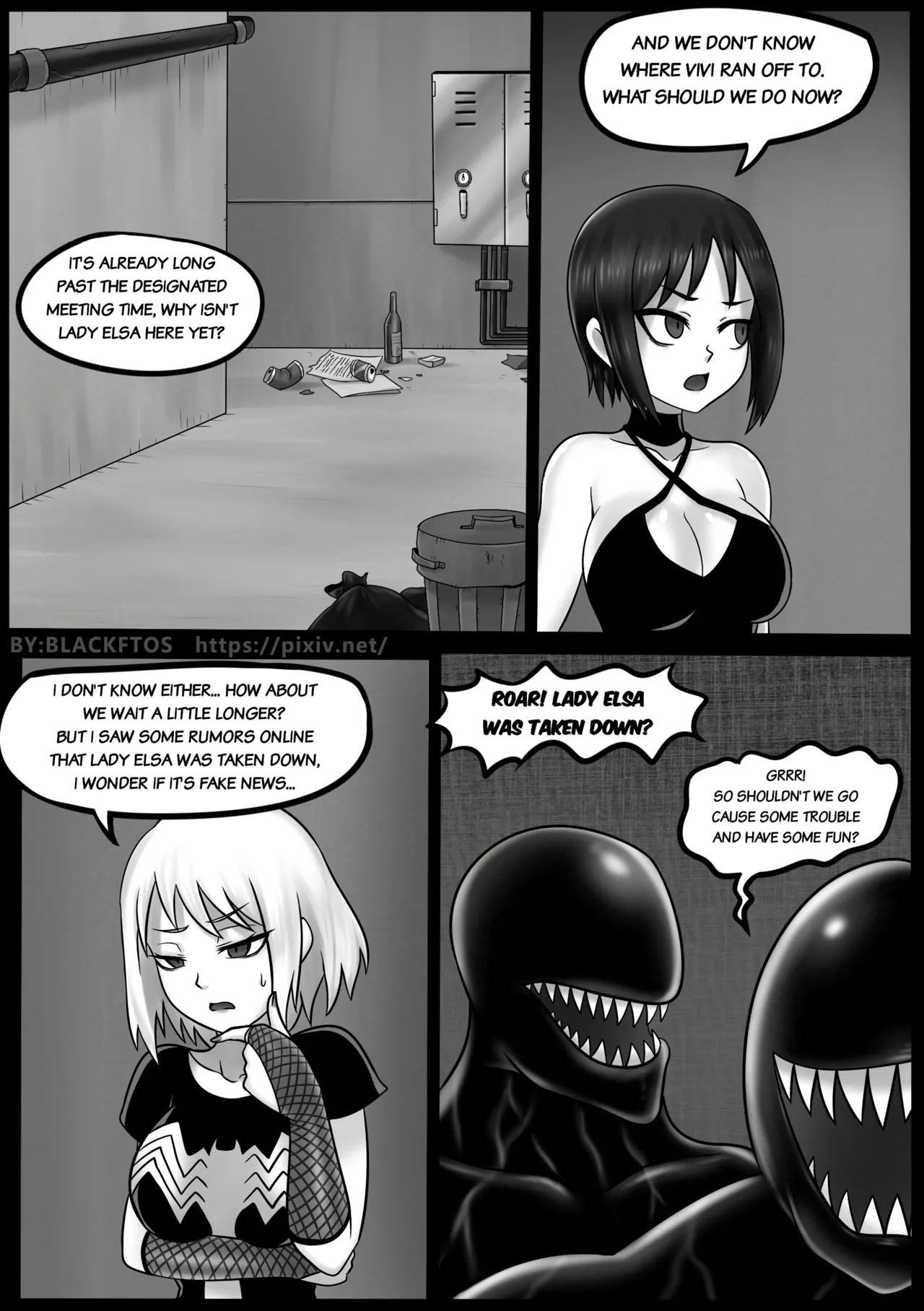 [BLACKFTOS] Venom Invasion VI [English] image number 9