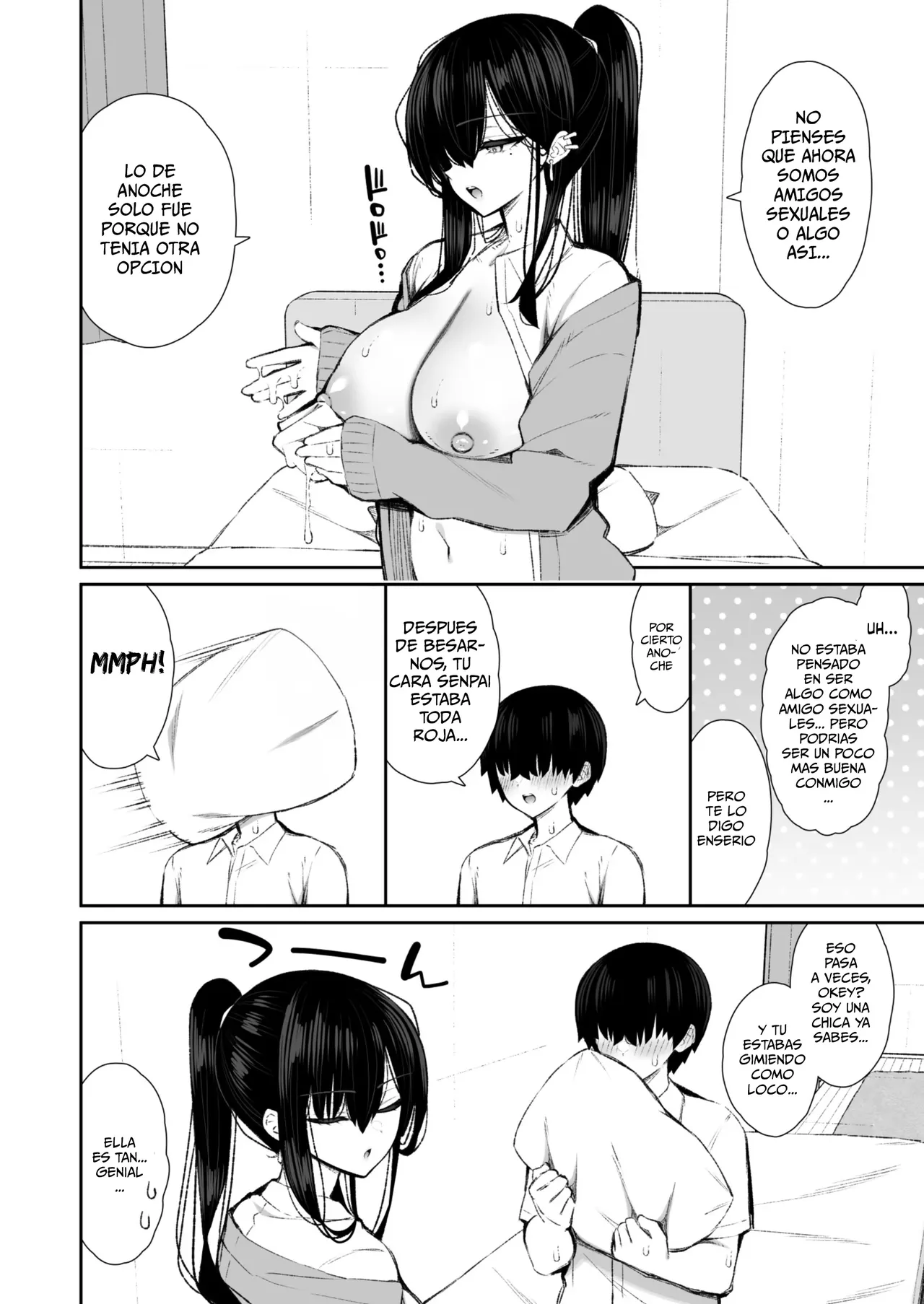 [Izure] Cool na Gal ga Onaho ni Natte Kureru Hanashi｜La Historia de cómo una Genial Gyaru se Convirtió en Mi Onahole [Spanish] [Me Banearon x P3NDEJ0] [Digital] изображение № 64