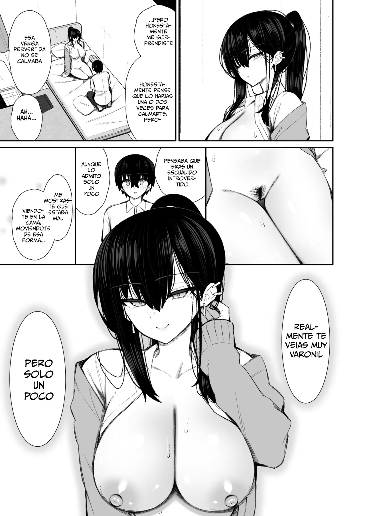 [Izure] Cool na Gal ga Onaho ni Natte Kureru Hanashi｜La Historia de cómo una Genial Gyaru se Convirtió en Mi Onahole [Spanish] [Me Banearon x P3NDEJ0] [Digital] изображение № 65