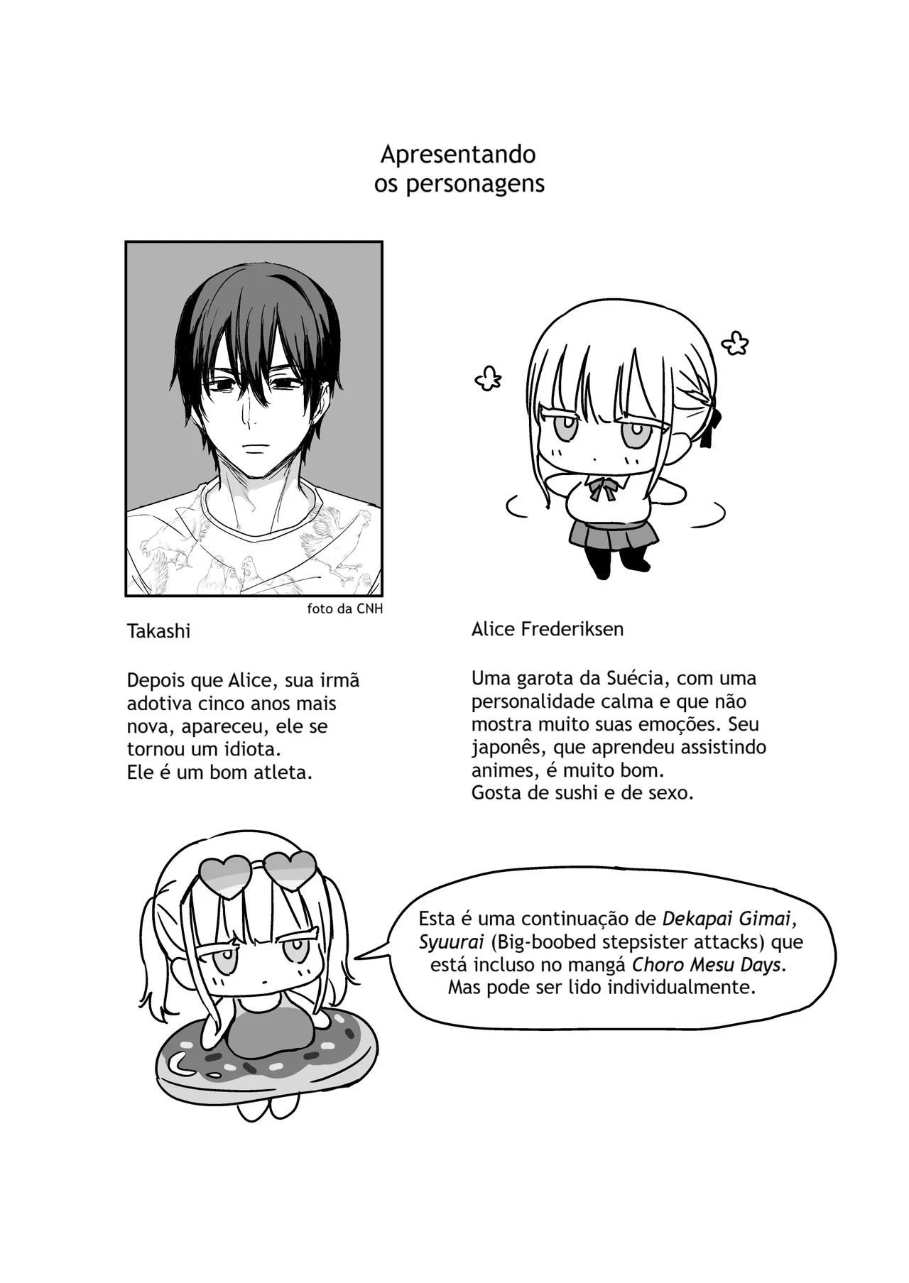 [Toono Esuke] Dekapai Gimai, Shuurai Alice no Swimming Lesson [Portuguese-BR] image number 3