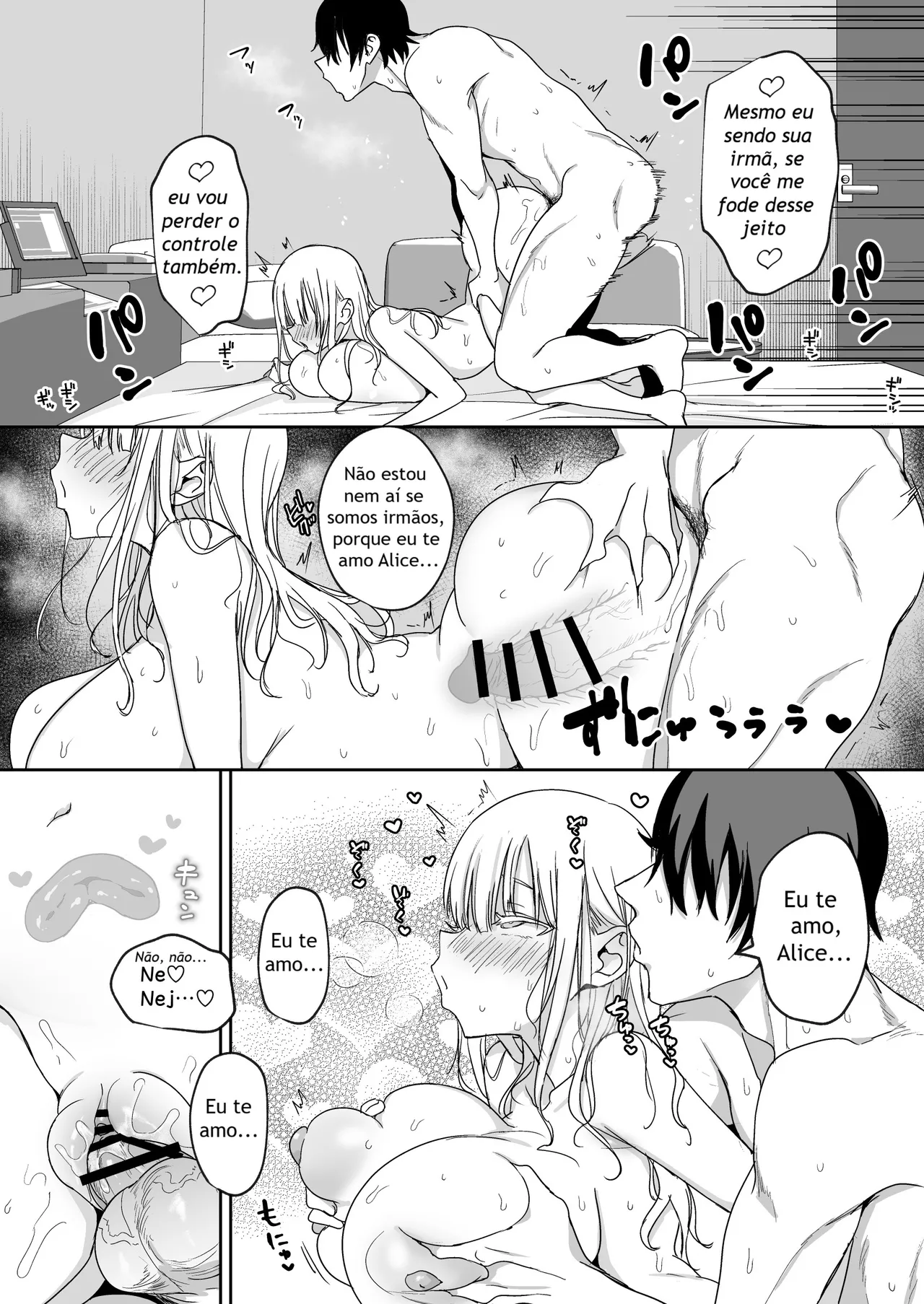 [Toono Esuke] Dekapai Gimai, Shuurai Alice no Swimming Lesson [Portuguese-BR] image number 49