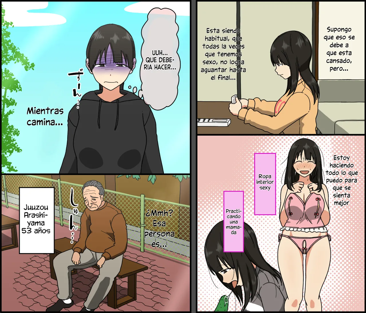 [Iris art (Toda Hisaya)] Otto mo Kore Kurai Sugokattara Yokatta noni｜Ojalá mi marido fuera asi de increíble [Spanish] [Blacklabel Scan] numero di immagine  3