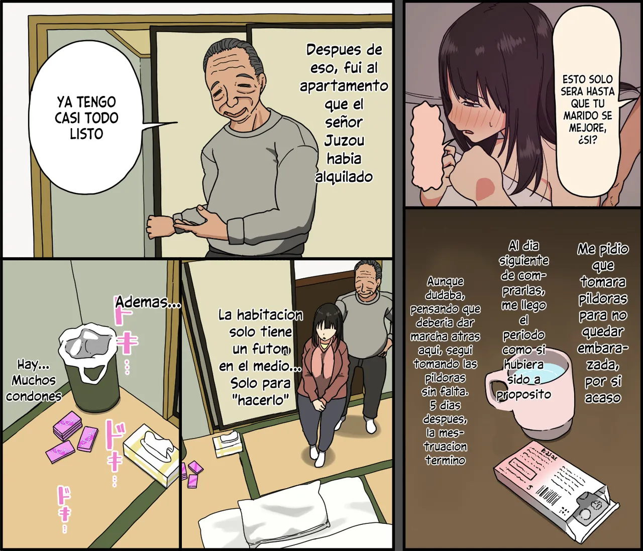 [Iris art (Toda Hisaya)] Otto mo Kore Kurai Sugokattara Yokatta noni｜Ojalá mi marido fuera asi de increíble [Spanish] [Blacklabel Scan] numero di immagine  43