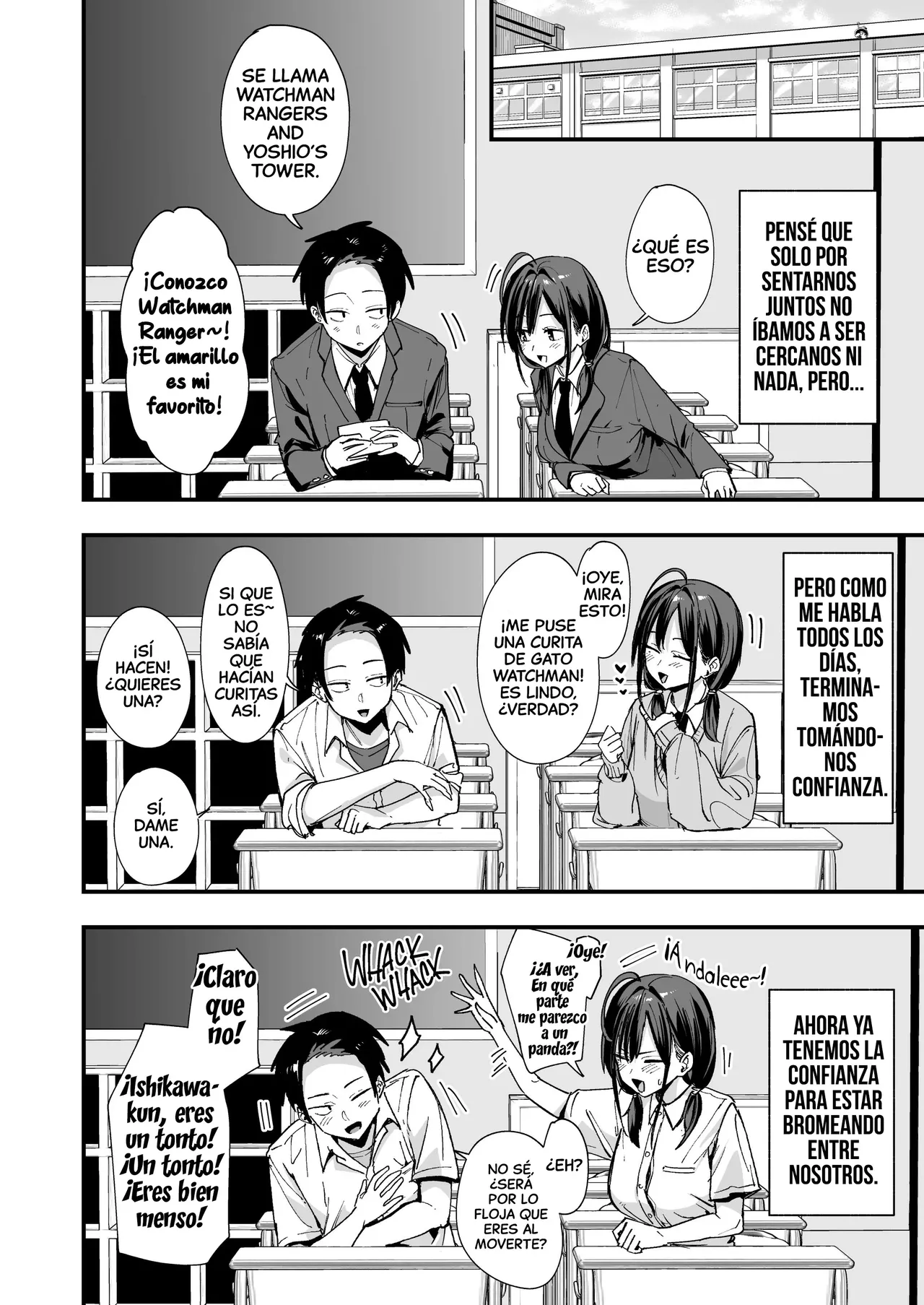 [Fuguta-ke] Tonari no Seki no Tomodachi to Issho ni Onanii Suru Hanashi｜La historia de cómo me masturbé junto a la chica que se sienta a mi lado [Spanish] [Uraku Translations] 图片编号 6