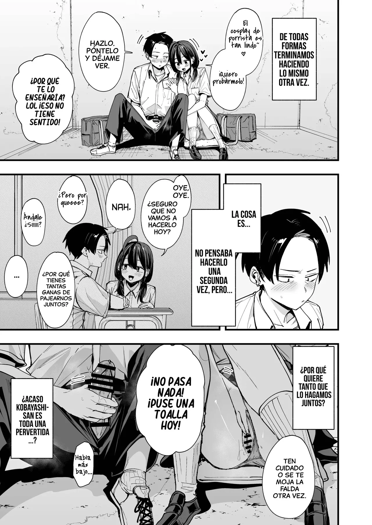 [Fuguta-ke] Tonari no Seki no Tomodachi to Issho ni Onanii Suru Hanashi｜La historia de cómo me masturbé junto a la chica que se sienta a mi lado [Spanish] [Uraku Translations] 图片编号 27