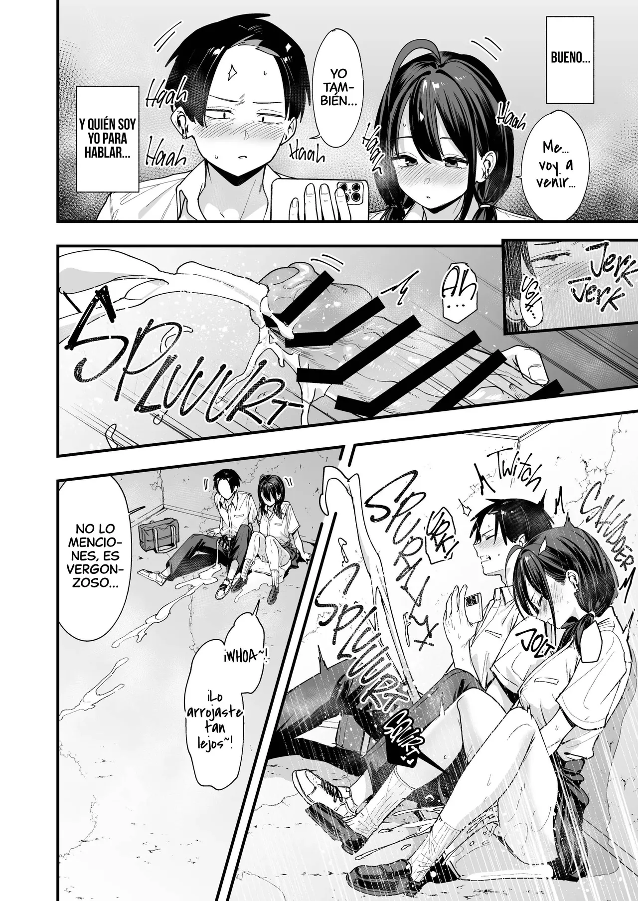 [Fuguta-ke] Tonari no Seki no Tomodachi to Issho ni Onanii Suru Hanashi｜La historia de cómo me masturbé junto a la chica que se sienta a mi lado [Spanish] [Uraku Translations] 图片编号 28