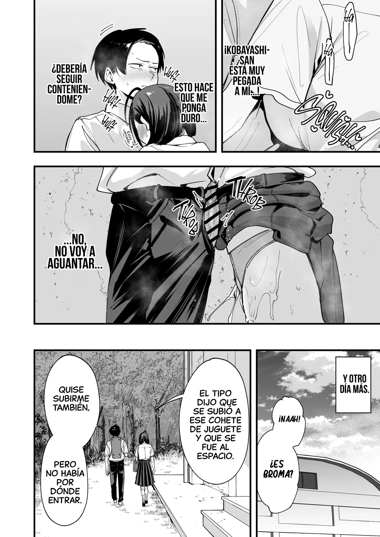 [Fuguta-ke] Tonari no Seki no Tomodachi to Issho ni Onanii Suru Hanashi｜La historia de cómo me masturbé junto a la chica que se sienta a mi lado [Spanish] [Uraku Translations] 图片编号 34