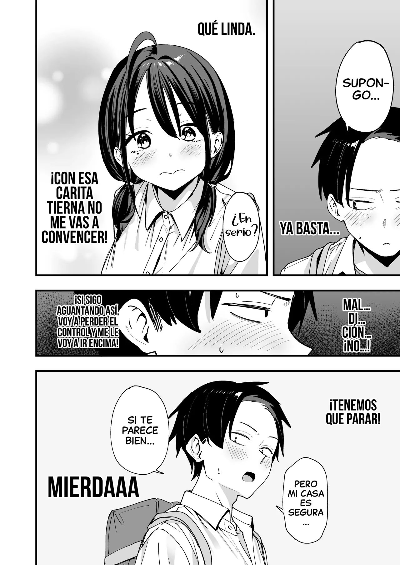 [Fuguta-ke] Tonari no Seki no Tomodachi to Issho ni Onanii Suru Hanashi｜La historia de cómo me masturbé junto a la chica que se sienta a mi lado [Spanish] [Uraku Translations] 图片编号 36