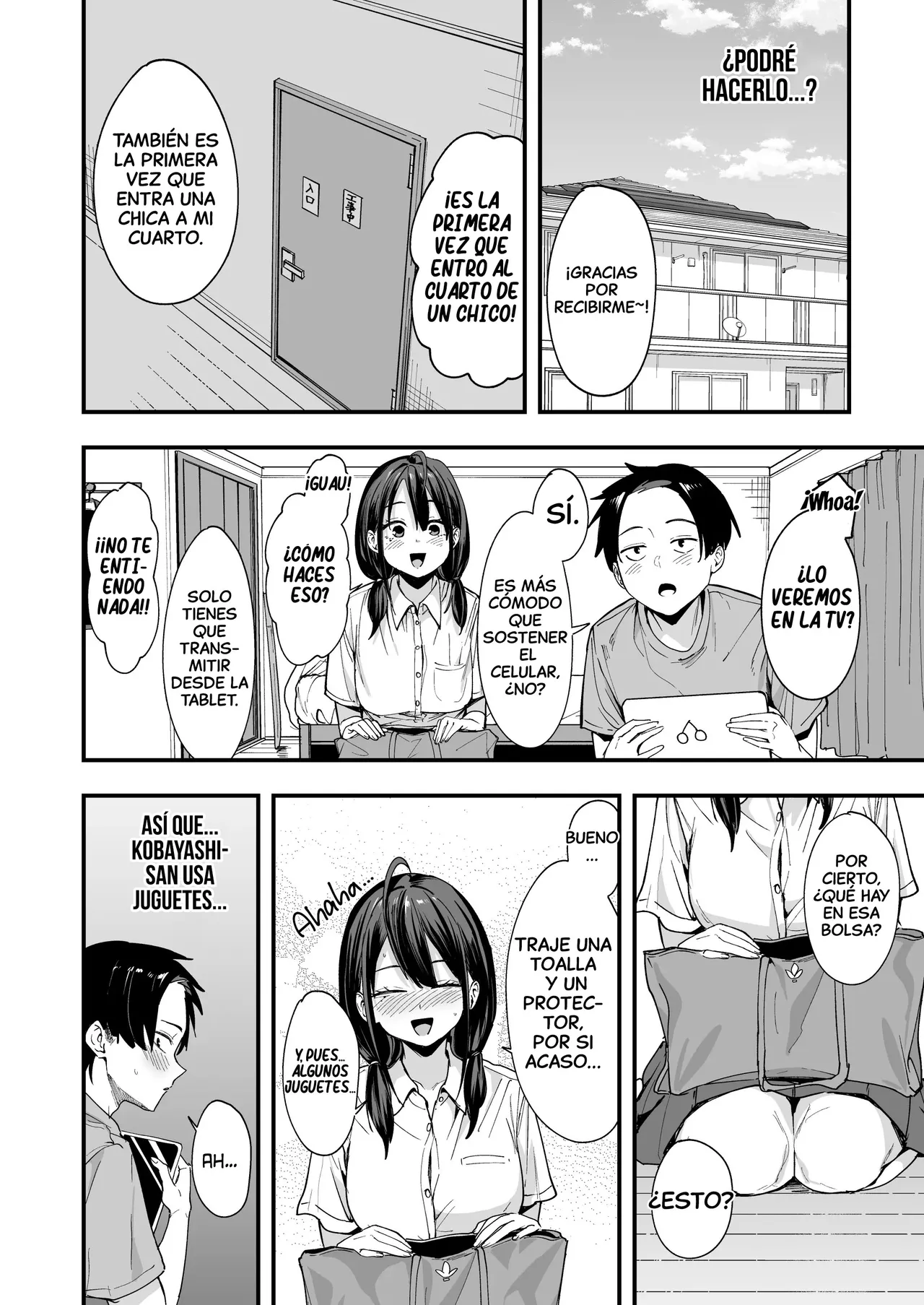 [Fuguta-ke] Tonari no Seki no Tomodachi to Issho ni Onanii Suru Hanashi｜La historia de cómo me masturbé junto a la chica que se sienta a mi lado [Spanish] [Uraku Translations] 图片编号 38