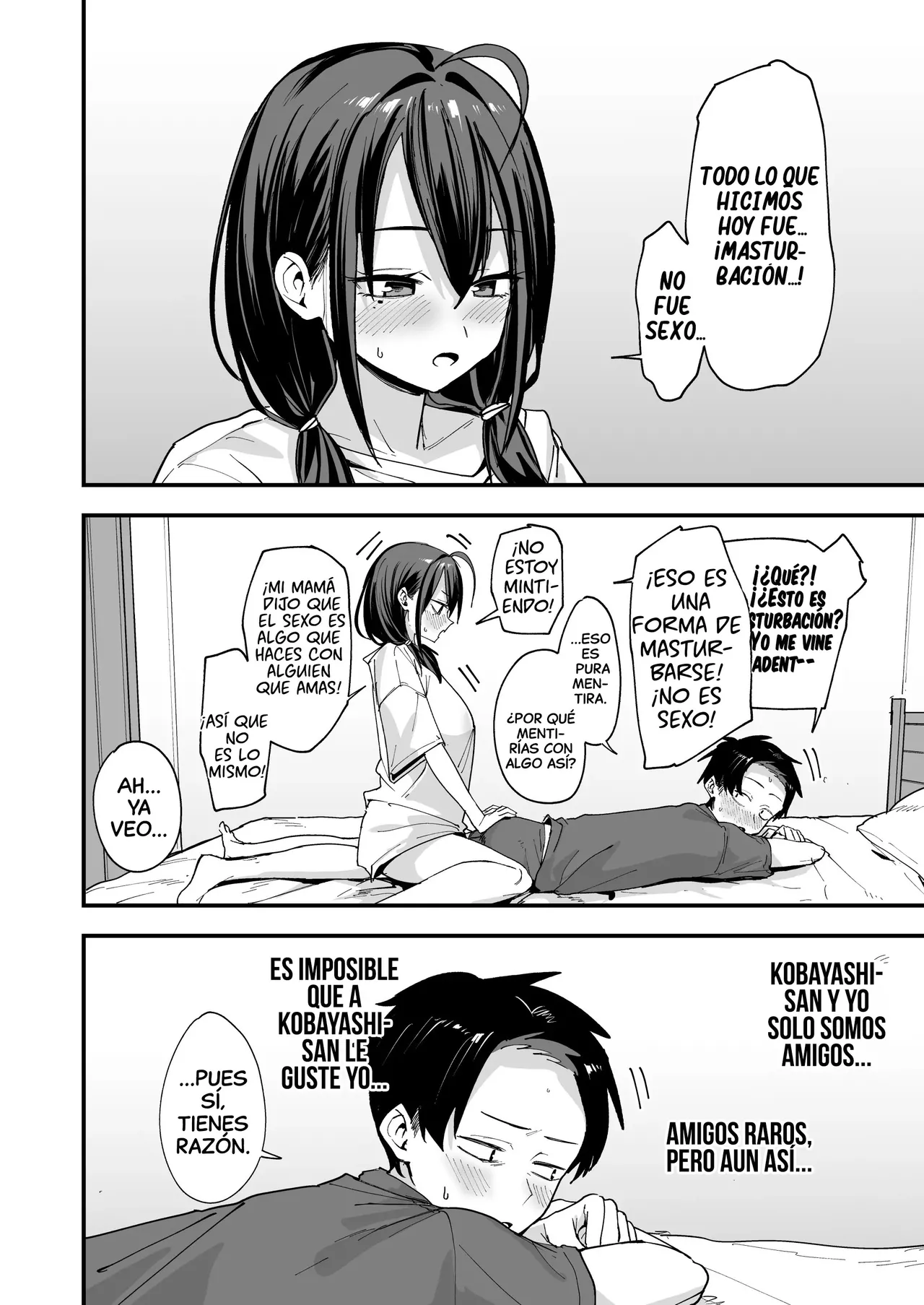 [Fuguta-ke] Tonari no Seki no Tomodachi to Issho ni Onanii Suru Hanashi｜La historia de cómo me masturbé junto a la chica que se sienta a mi lado [Spanish] [Uraku Translations] 图片编号 76