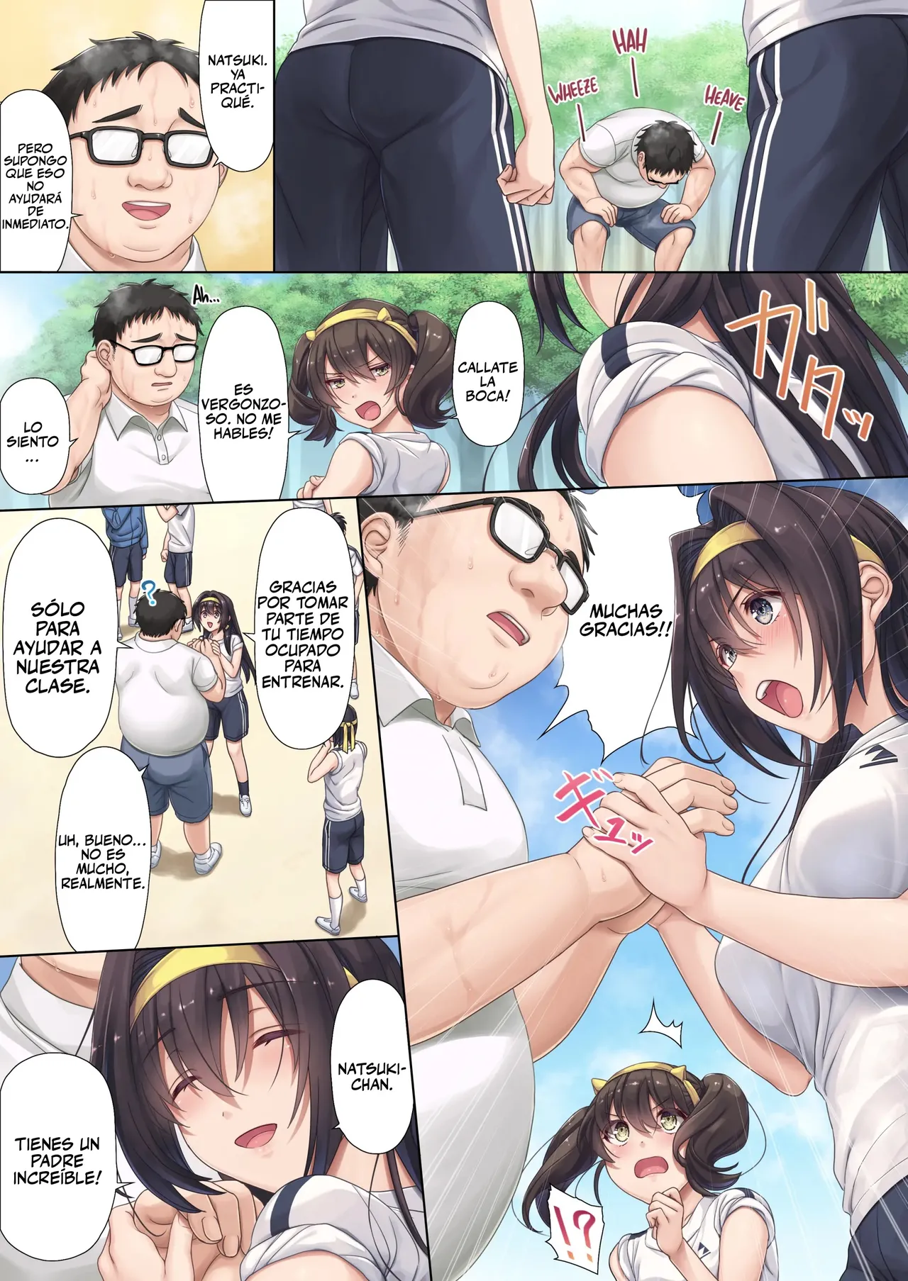 [Airy Socks (Mafuyu HEMP)] Musume no Class no Iinchou wa Papa ga Hoshii Rashii｜La Presidenta de Clase de Mi Hija Quiere un Papá [Spanish] [Dulx Traduccion] image number 7